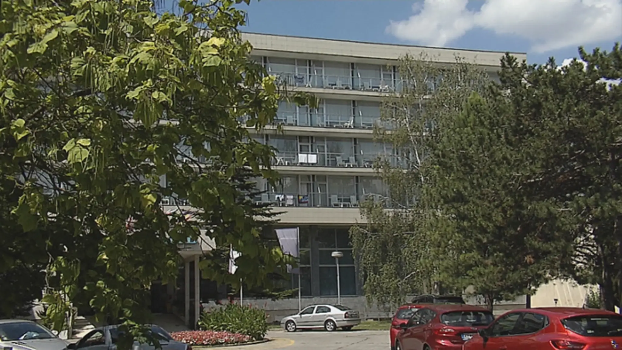 Piešťanský hotel, kde sa ľudia nakazili z jedla.