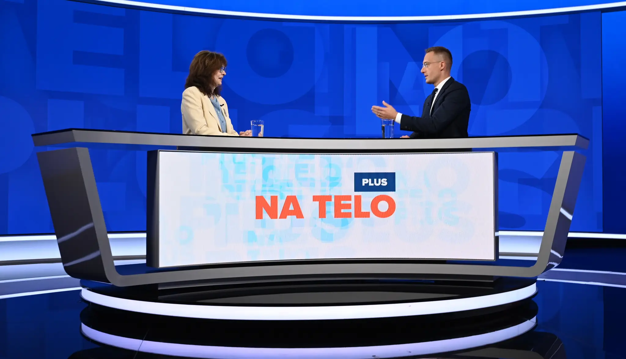 Na telo PLUS s Luciou Žitňanskou.