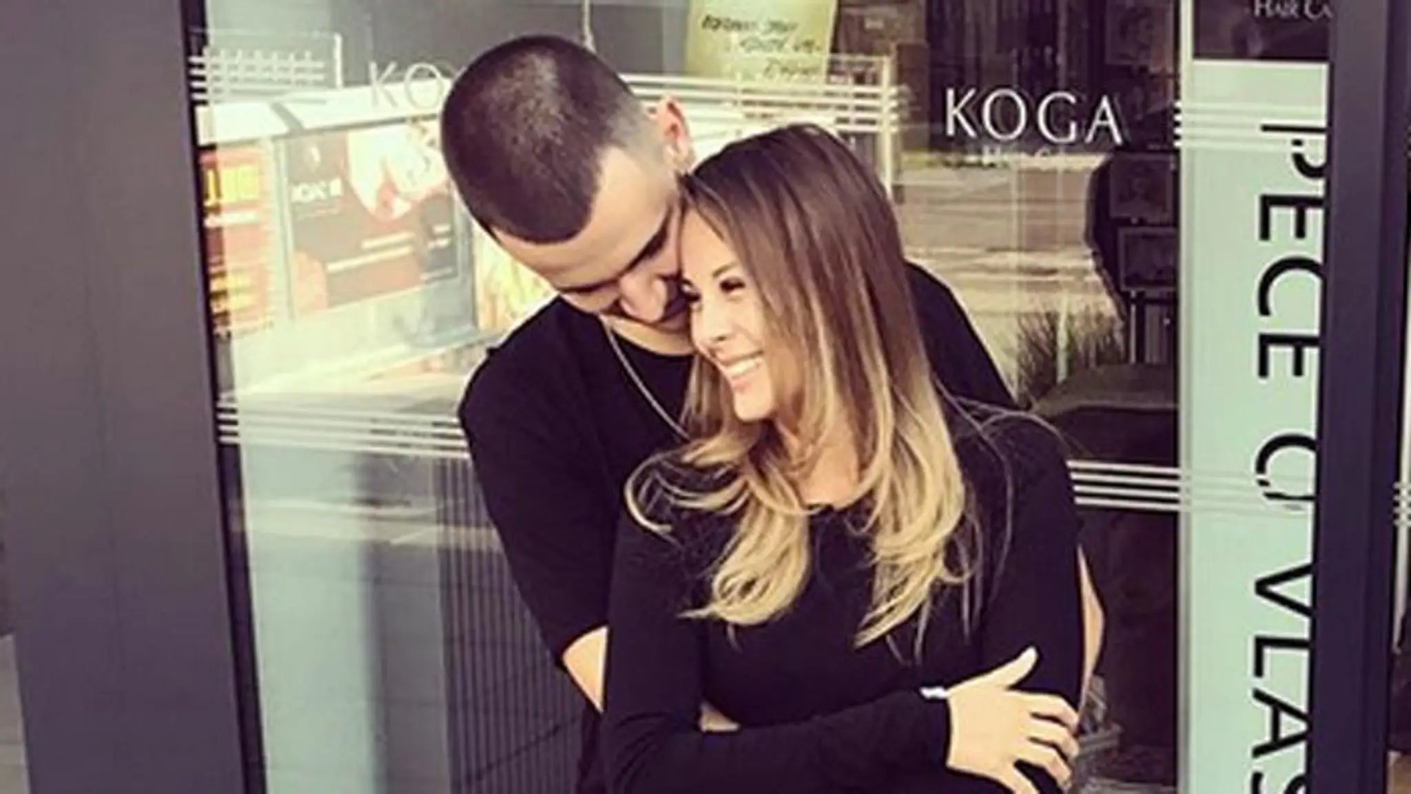 Monika Bagárová s priateľom Davidom