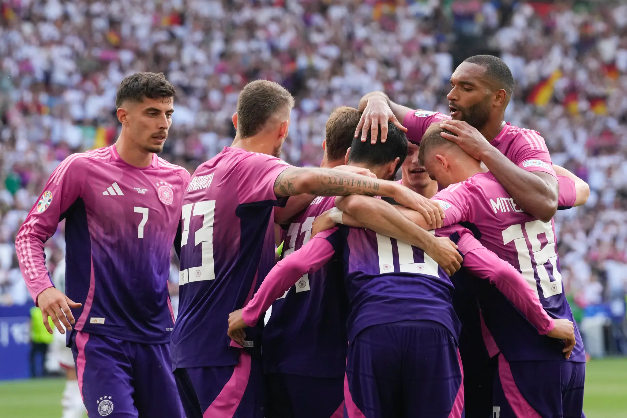 Nemecko - Maďarsko 2:0 (EURO 2024)
