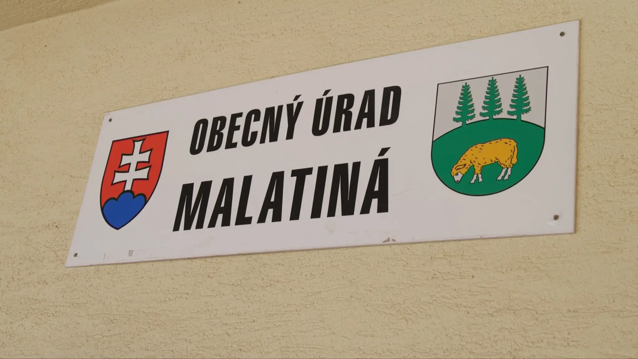 Obec Malatiná.