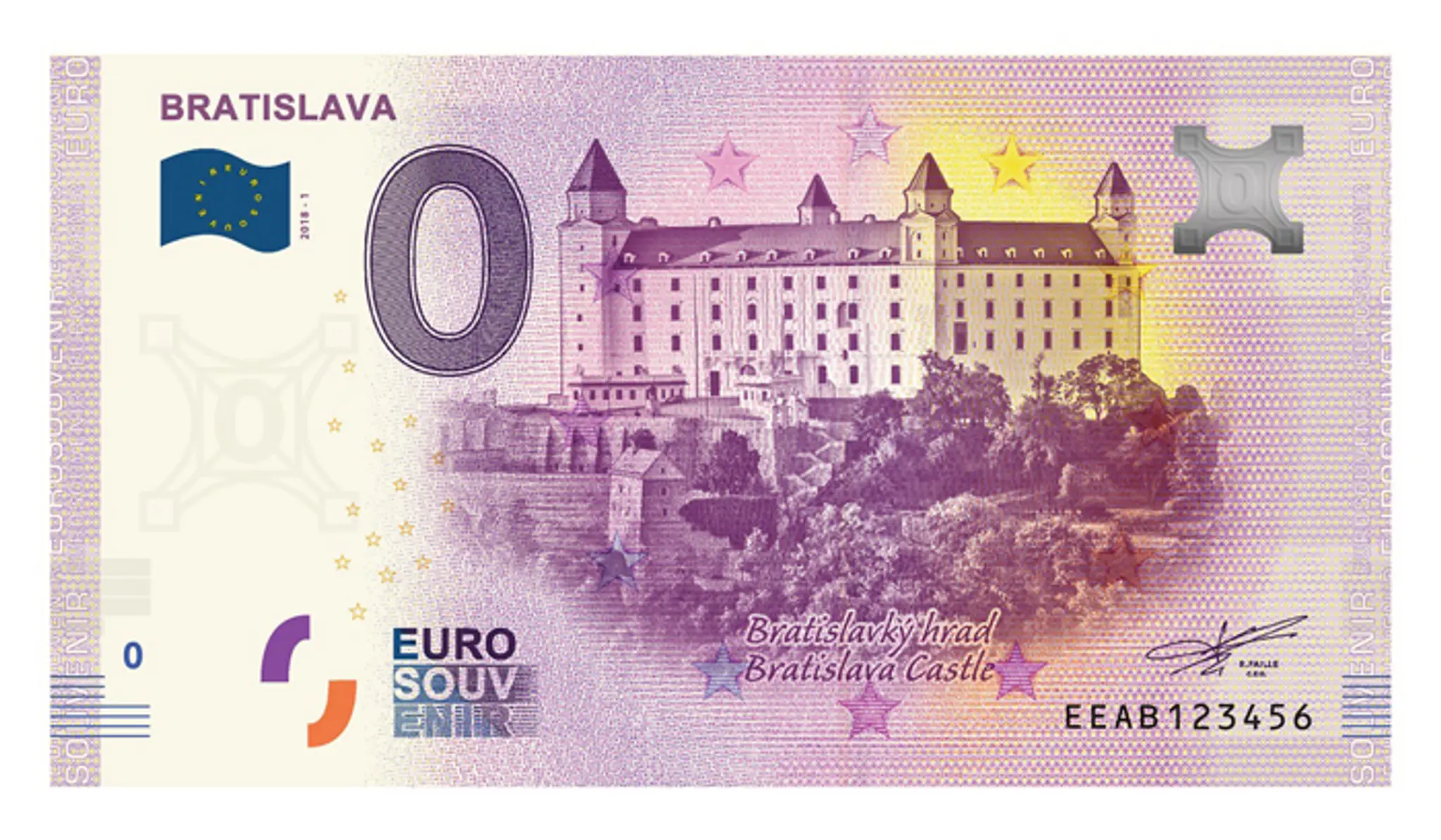 Nulová eurobankovka.