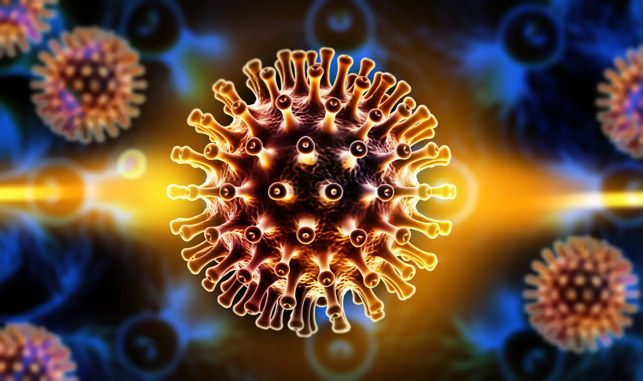 Virus HIV - ilustračná snímka.