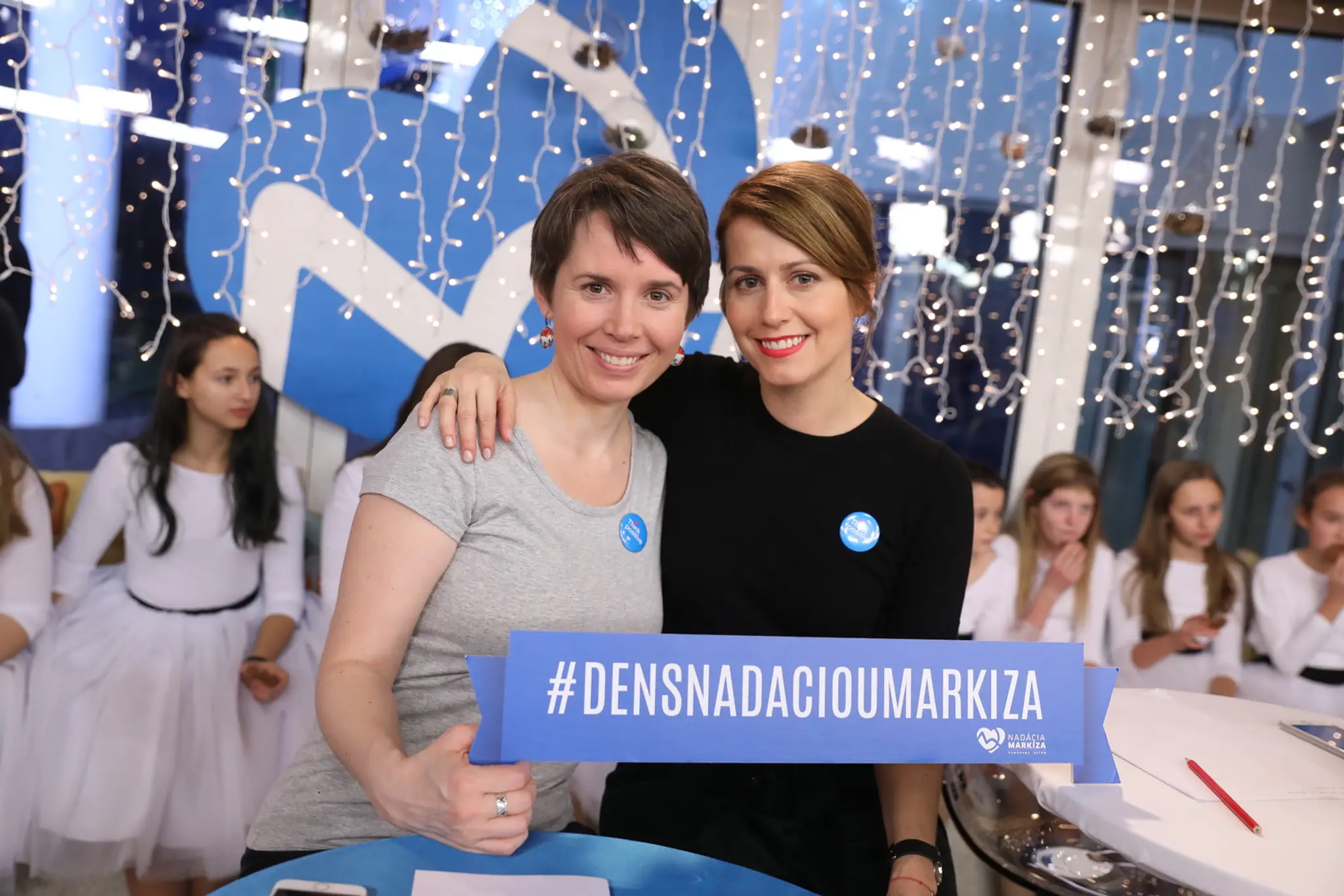 Zuzka Štelbaská a Danka Šinková.