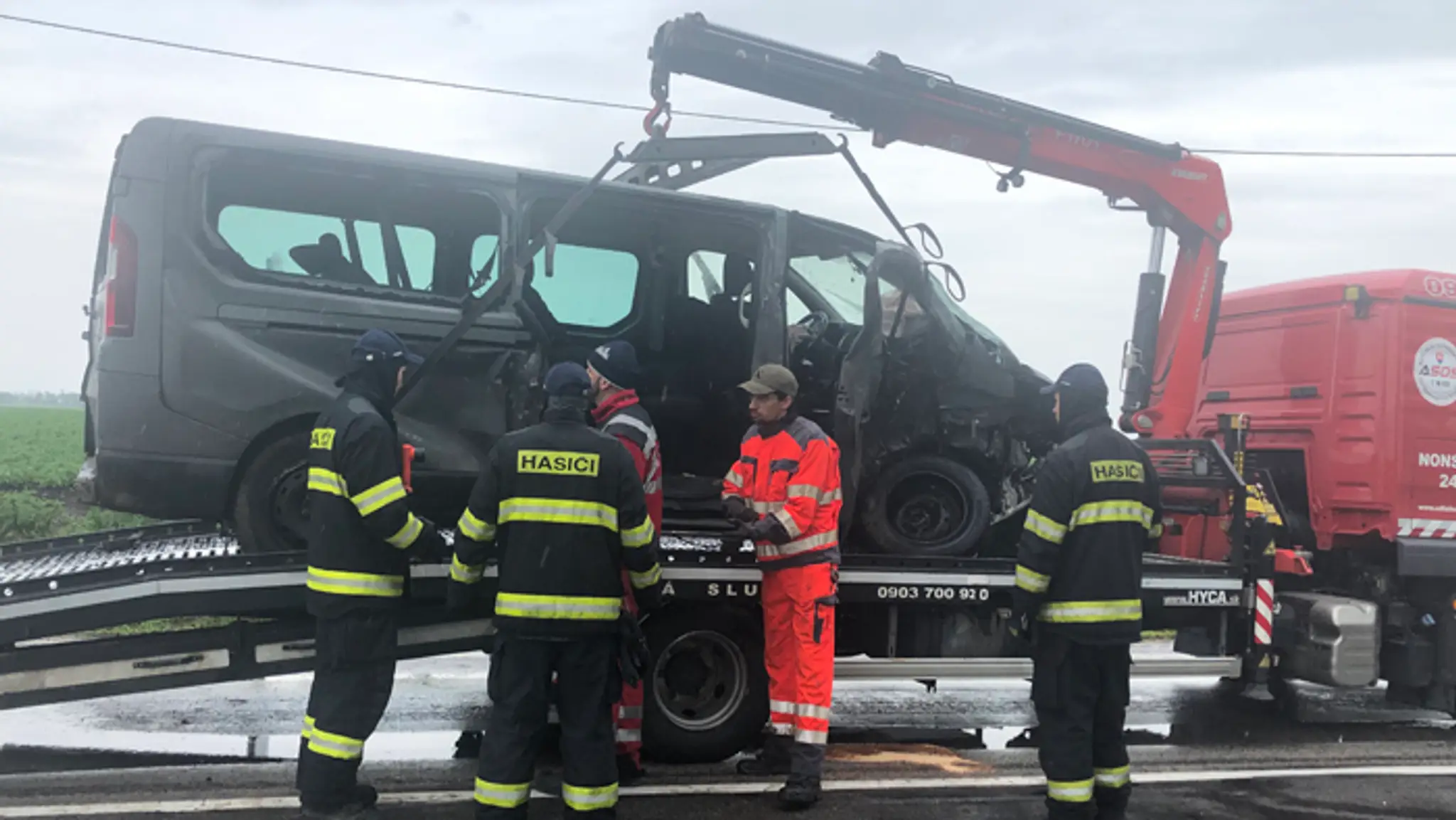 Nehoda pri Bučanoch.