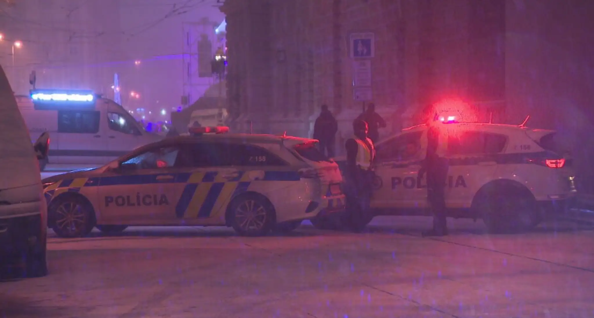 Polícia na Silvestra.