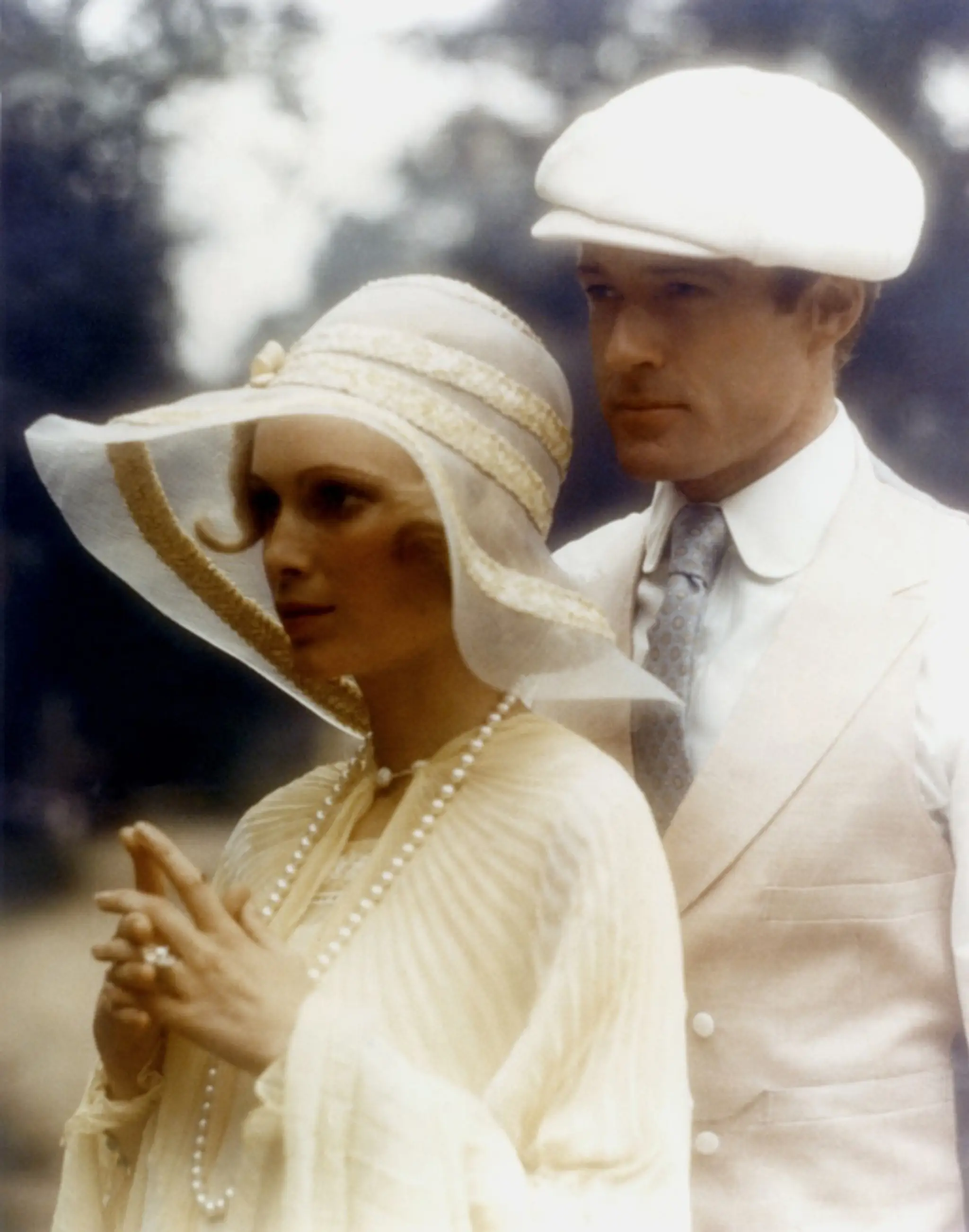 Mia Farrow a Robert Redford v kultovom filme Veľký Gatsby z roku 1974.