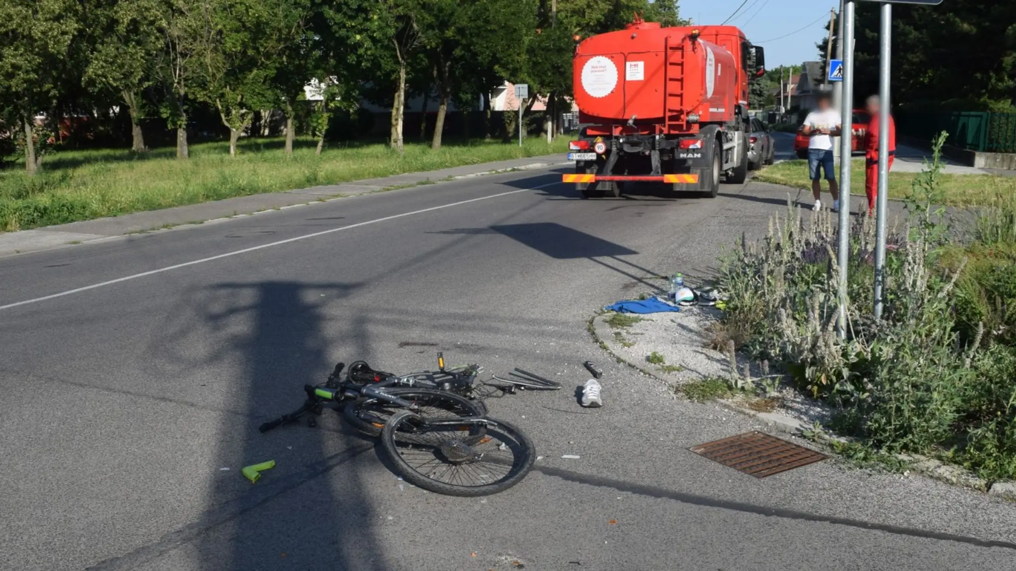 Cyklista následkom zranení podľahol.
