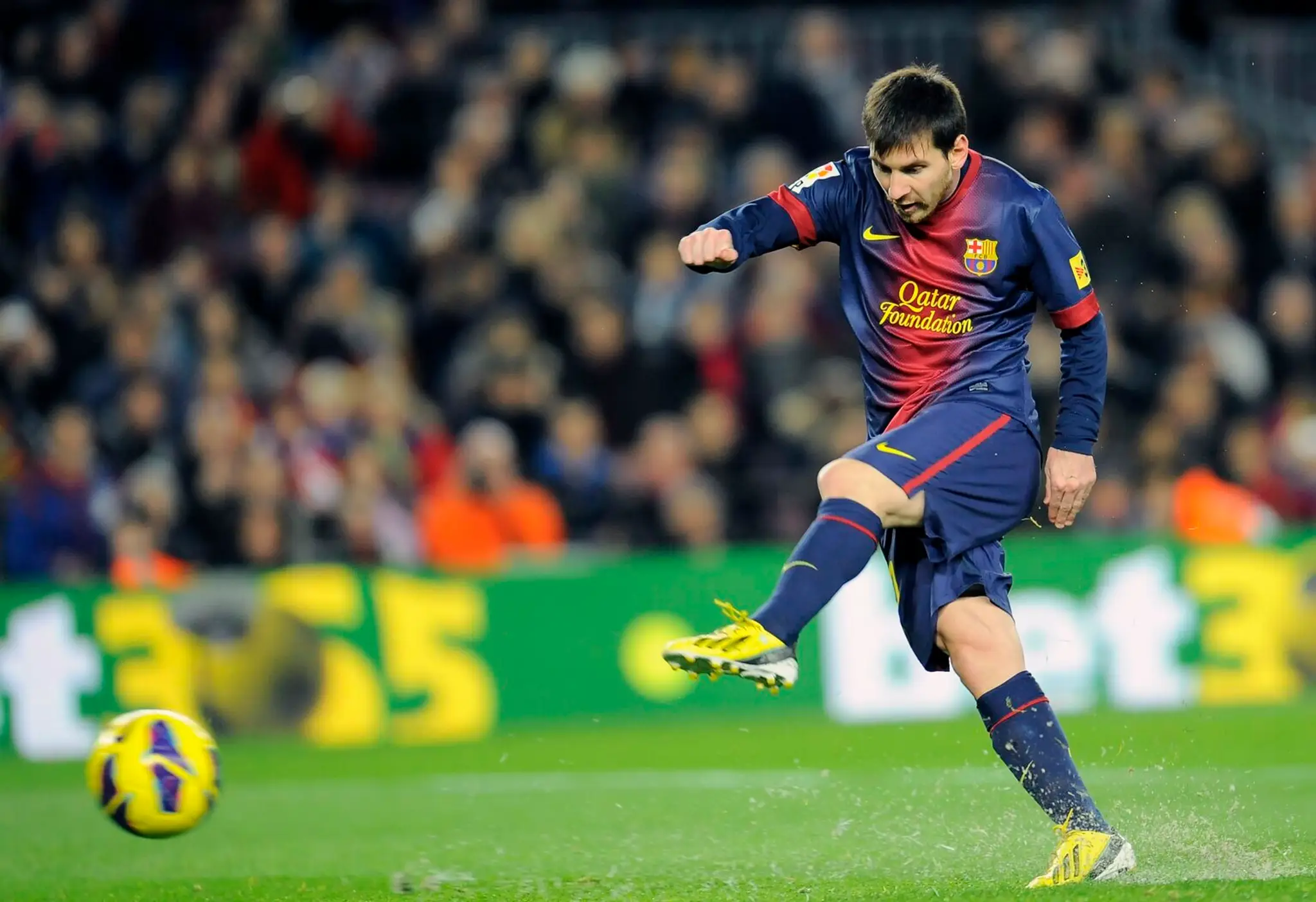 Lionel Messi kope penaltu