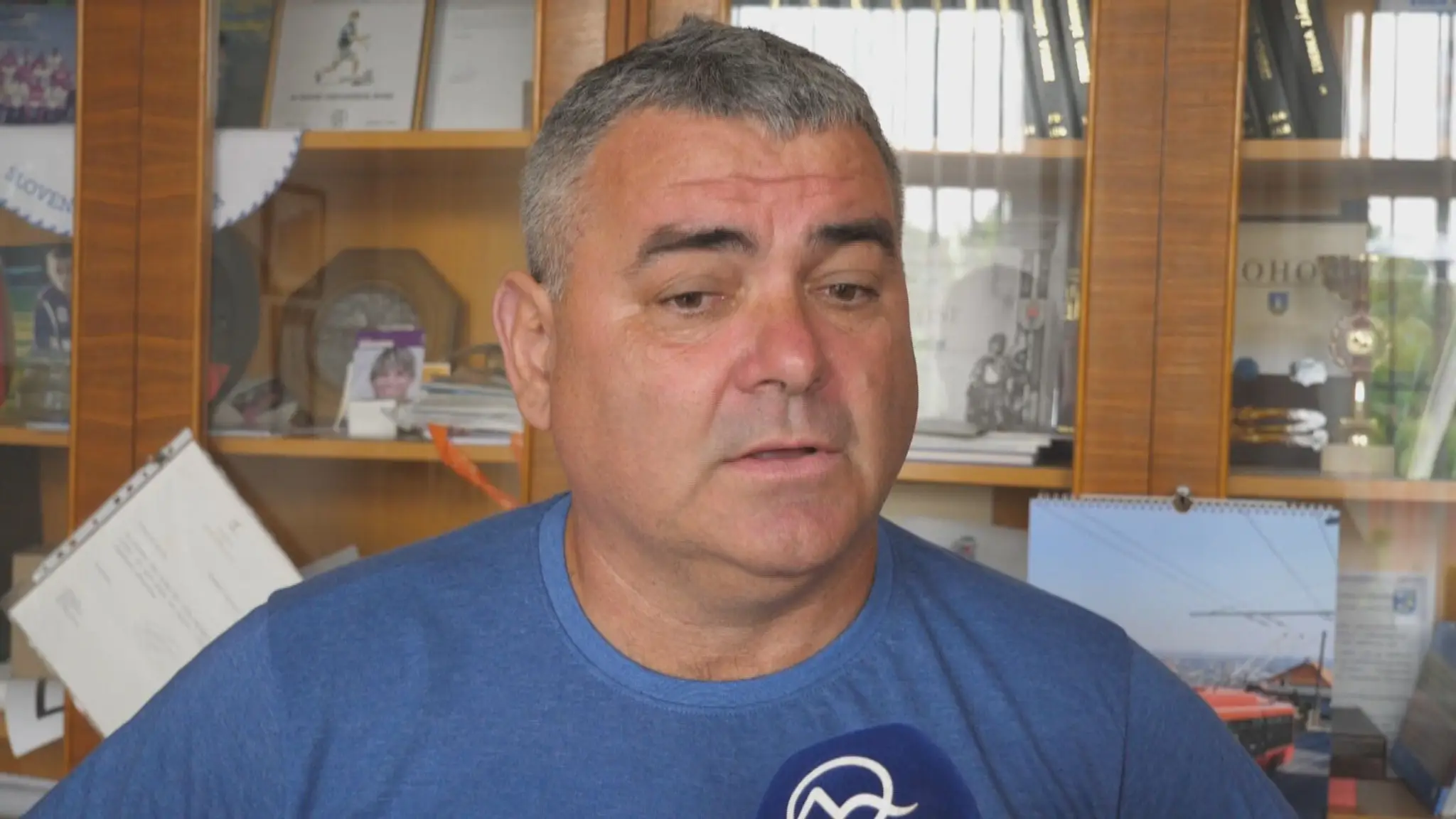 Starosta Záhorskej Vsi Boris Šimkovič.