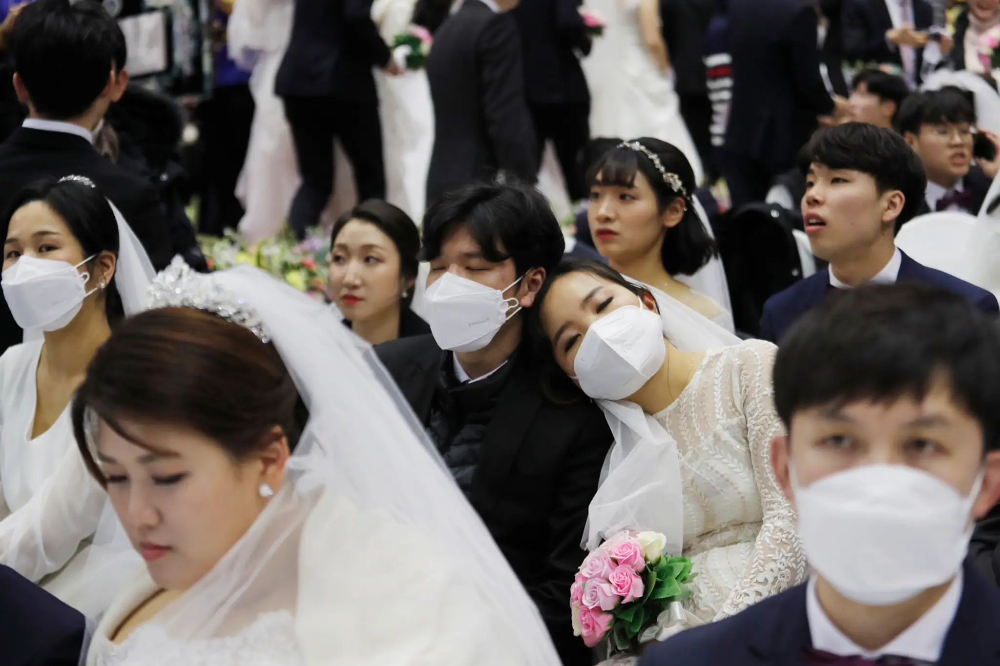 Hromadná svadba v Južnej Kórei