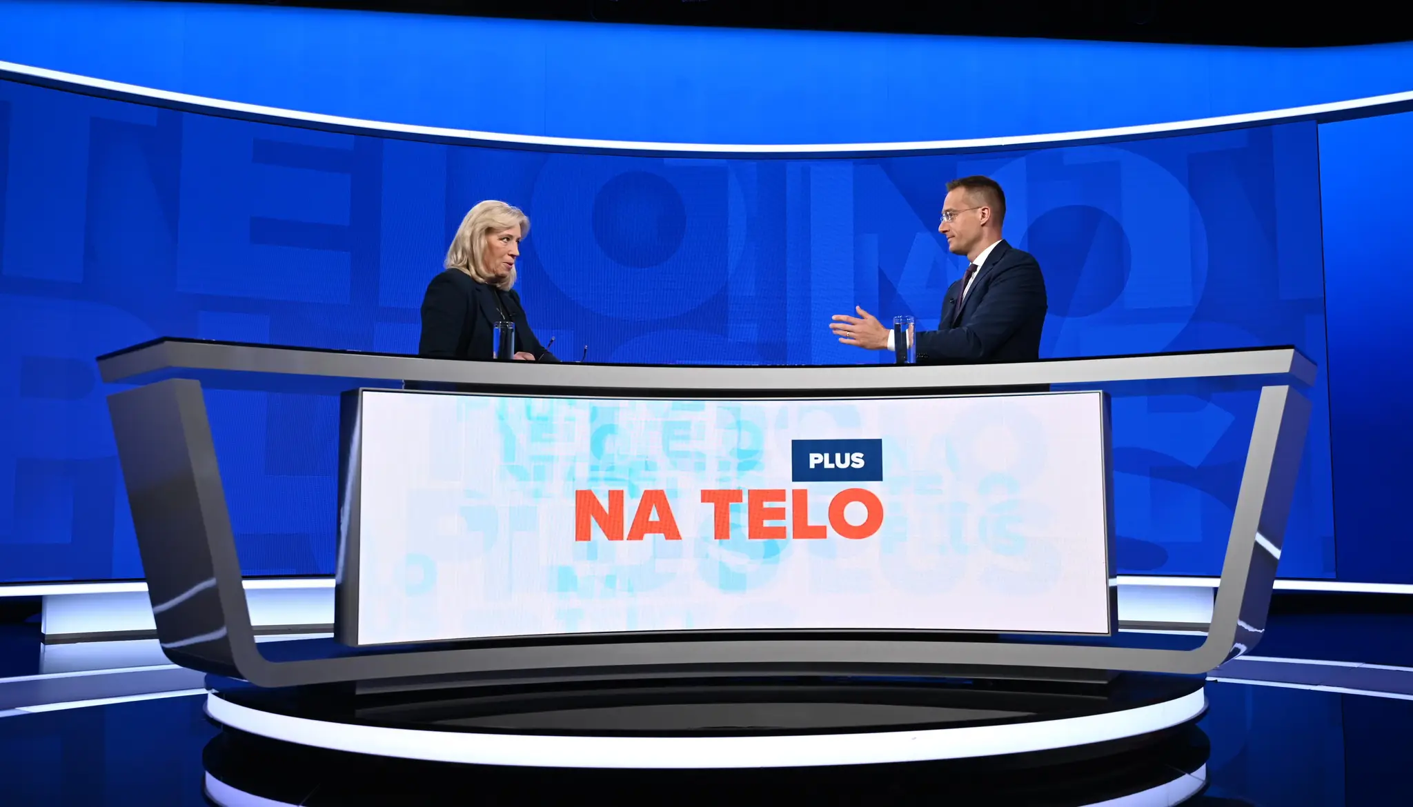 Na telo PLUS s Ivetou Radičovou.