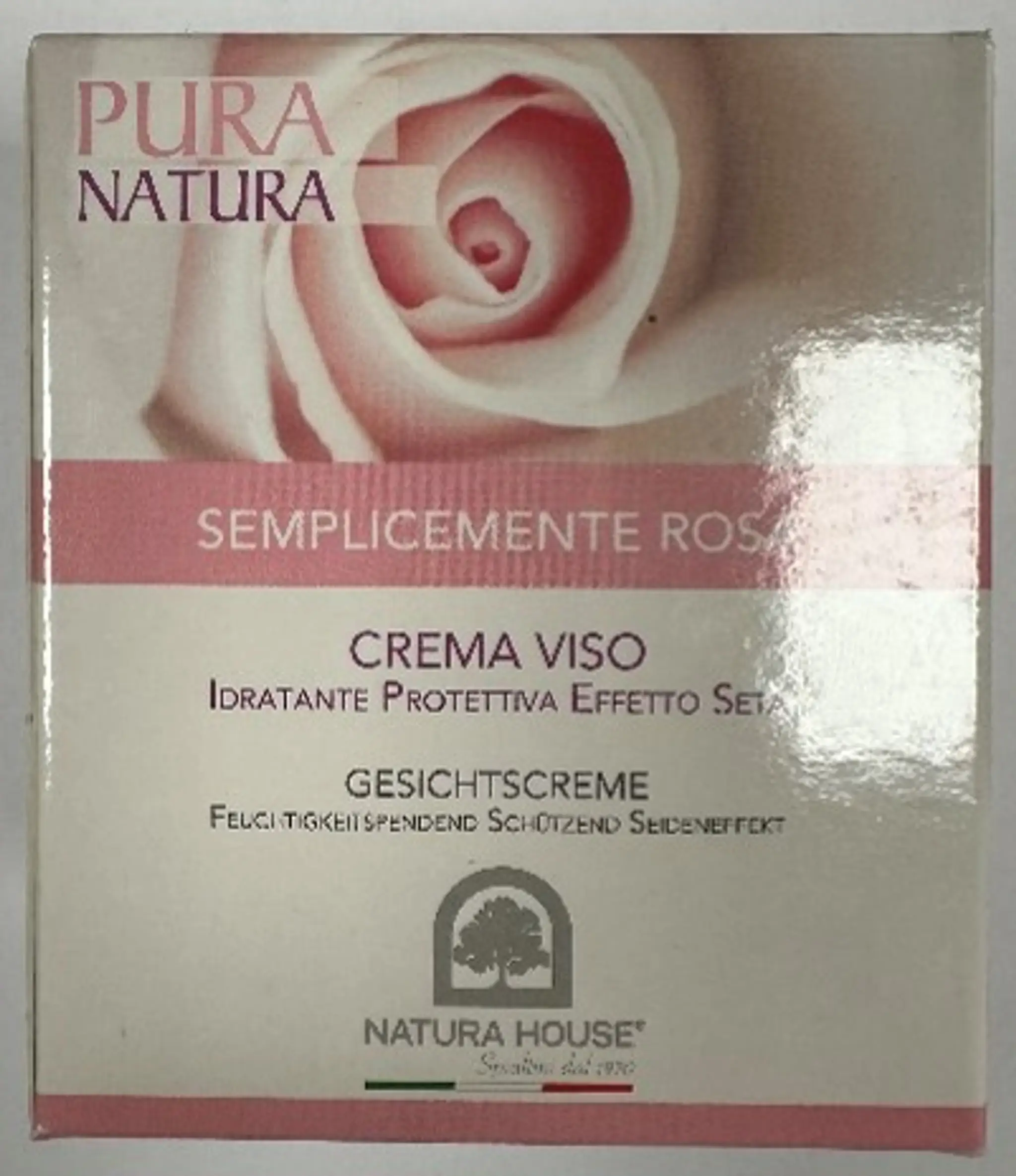 NATURA HOUSE PURA NATURA SEMPLICEMENTE ROSE GESICHTCREME – krém na tvár