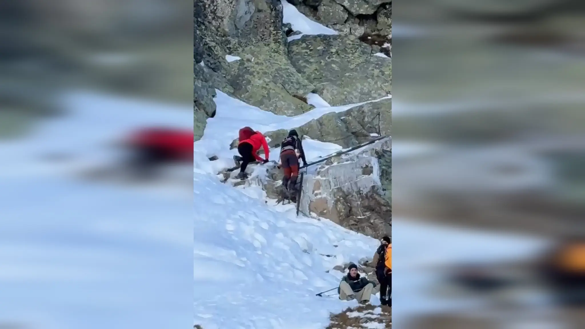 Litovčania s dieťaťom na Rysoch