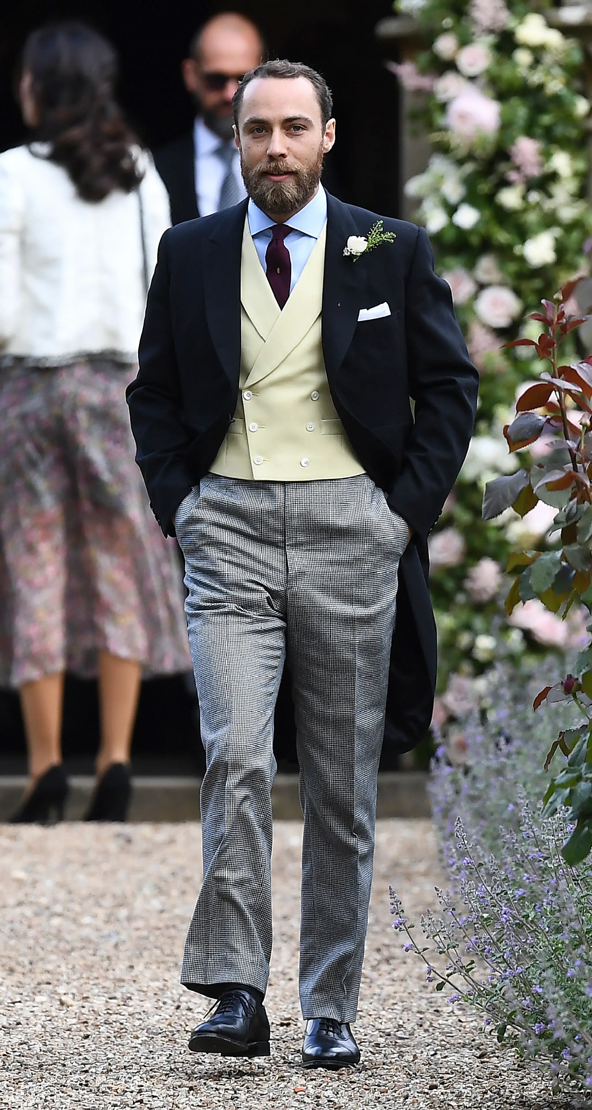 Brat nevesty - James Middleton.