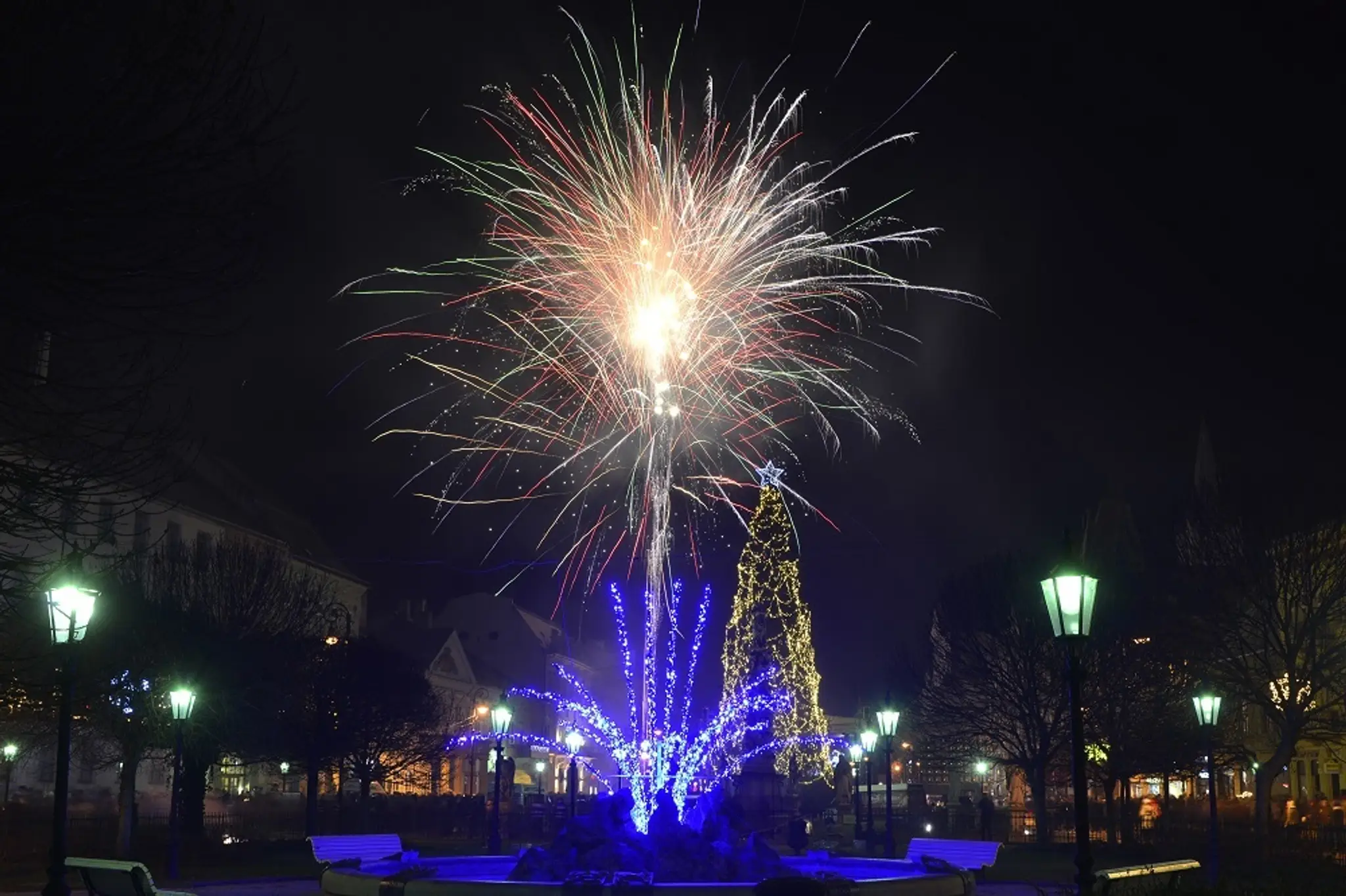 Silvester v Košiciach.