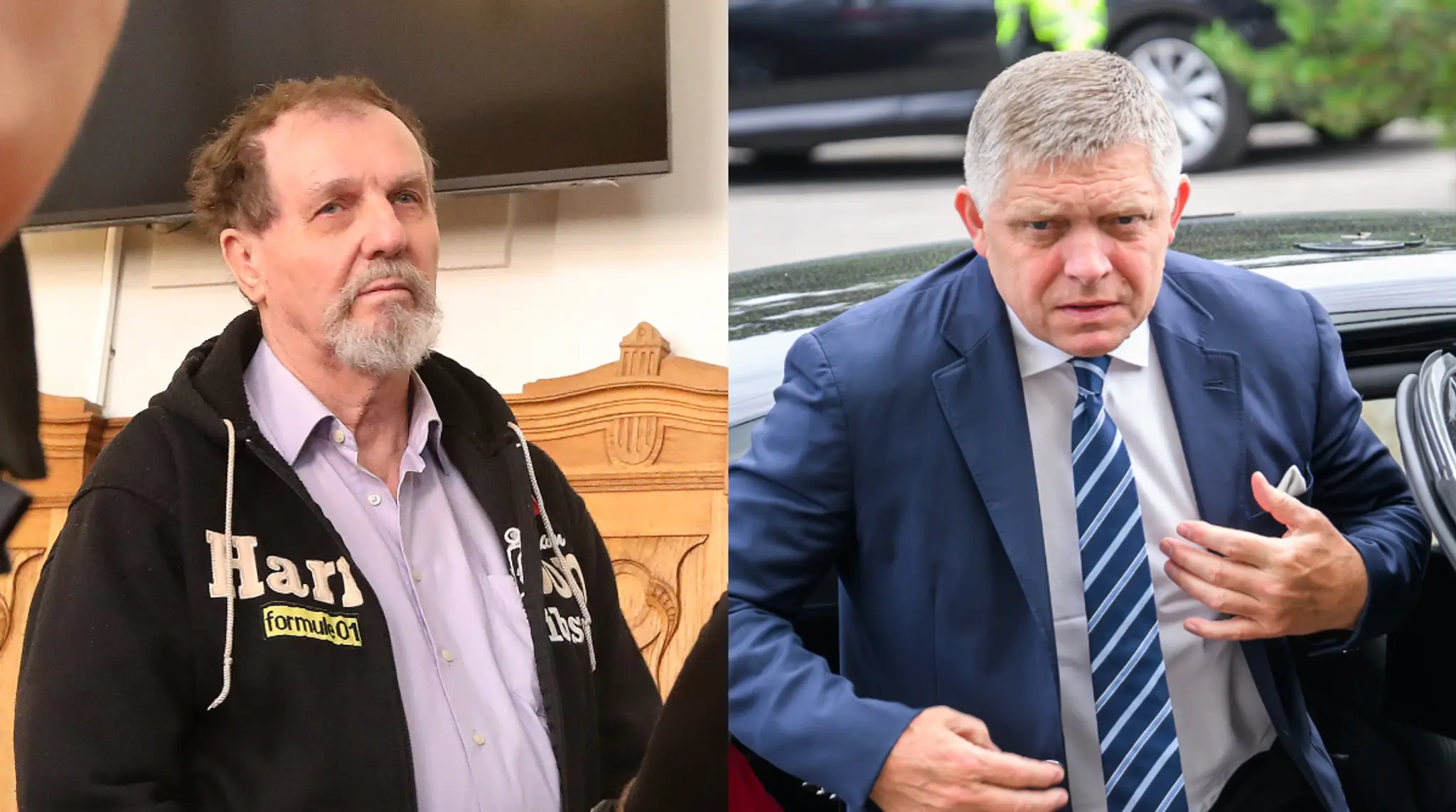 Juraj Cintula a Robert Fico