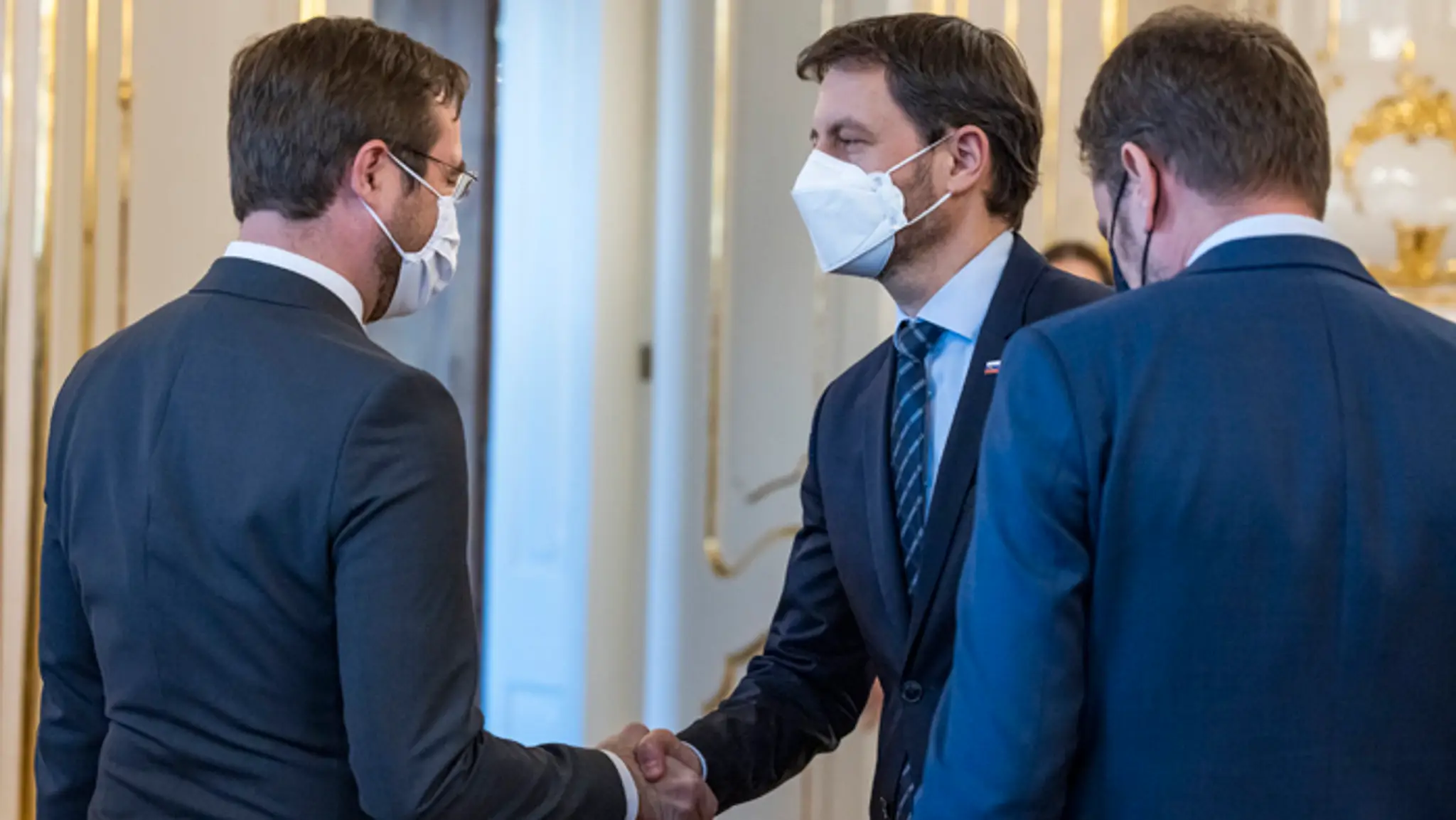 Marek Krajčí a Eduard Heger.