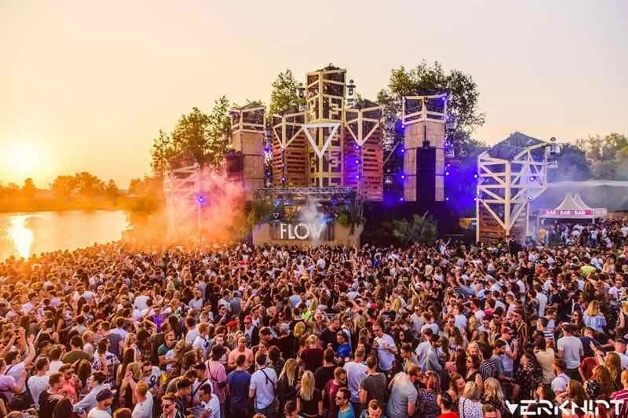 Techno festival v holandskom Utrechte