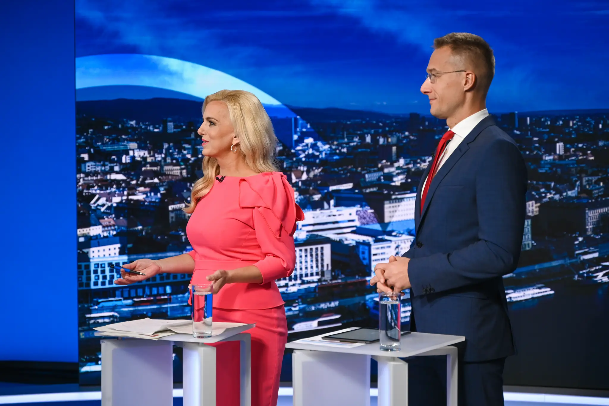Zlatica Švajdová Puškárová a Michal Kovačič.