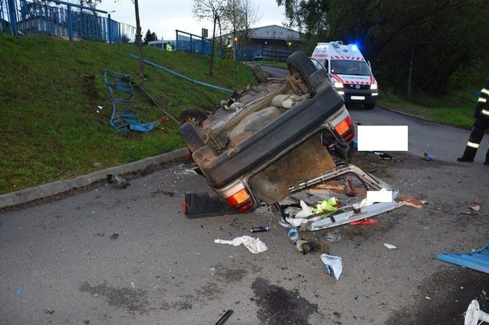 Nehoda vo Zvolene, časti Hať Podharajchom.