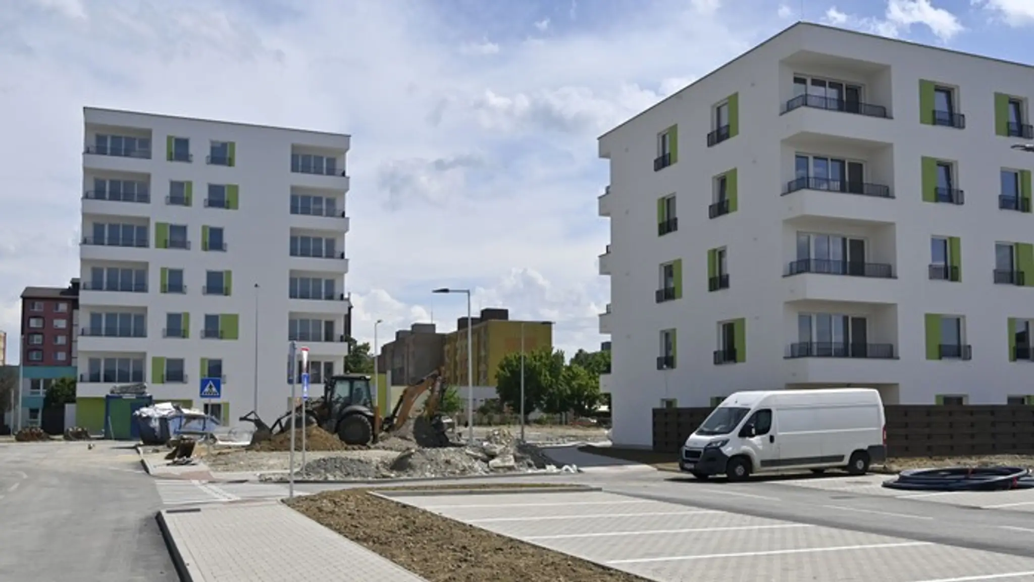 Na snímke sú novostavby
