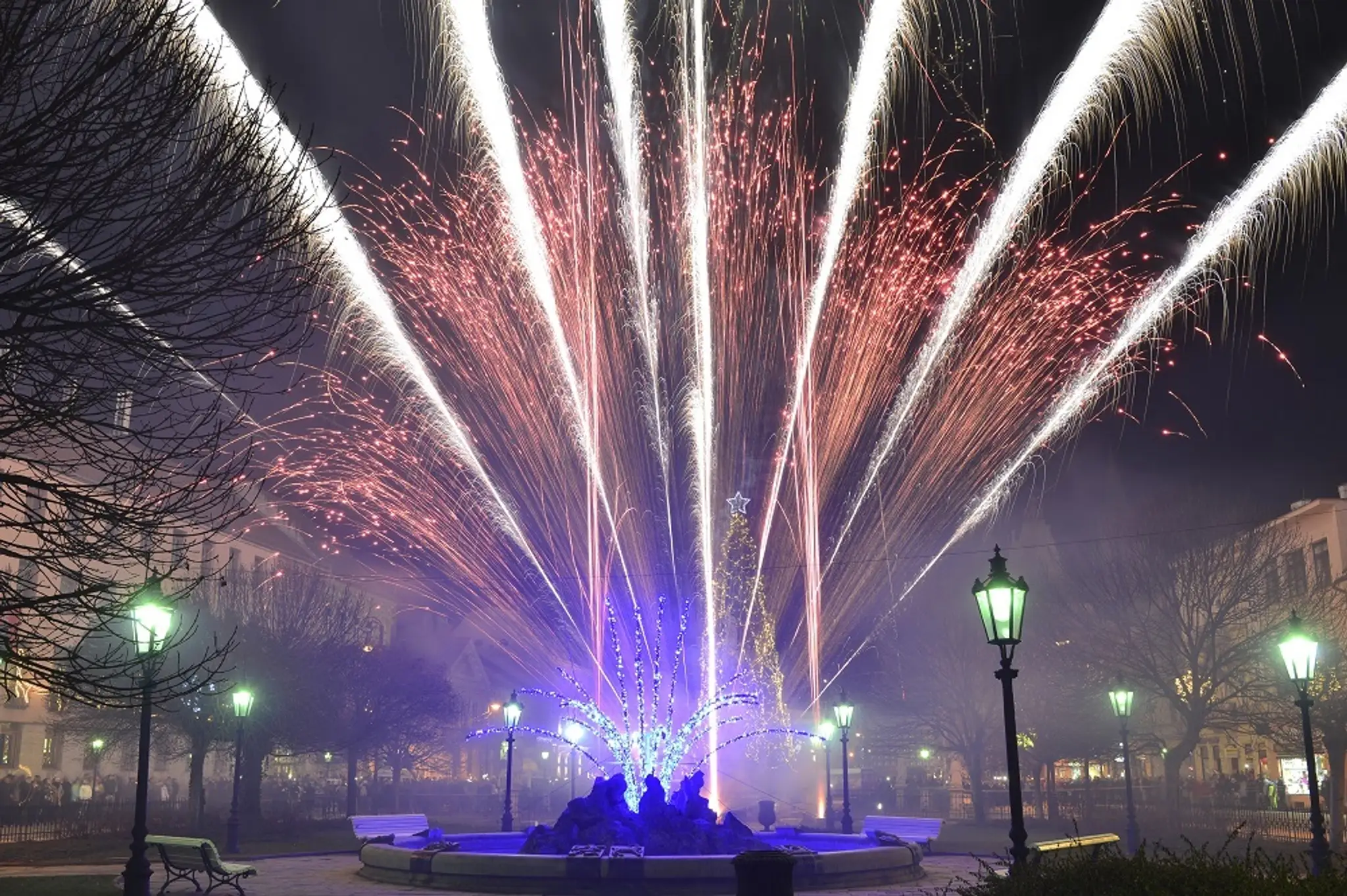 Silvester v Košiciach.