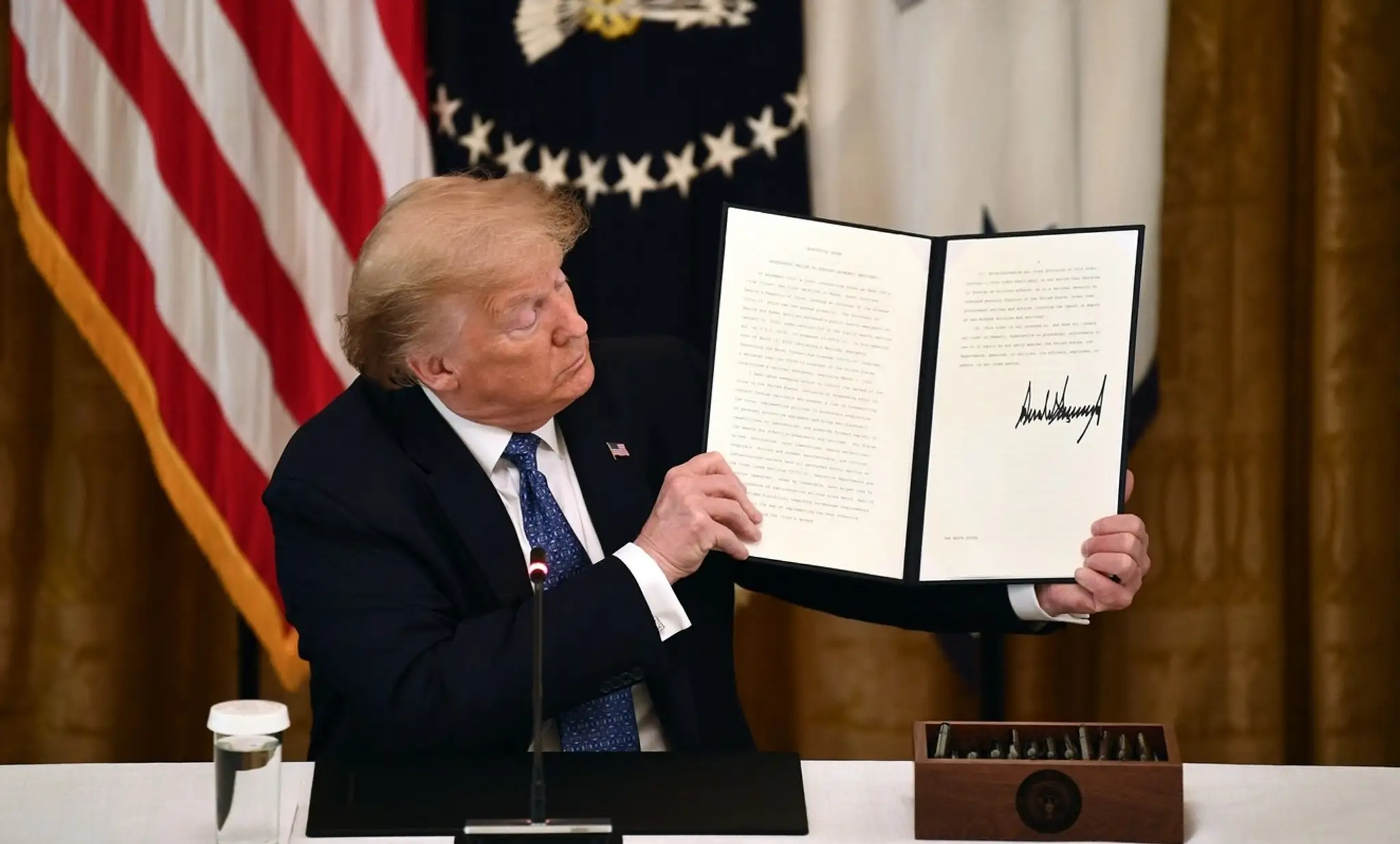 Donald Trum podpísal ďalší dekrét.