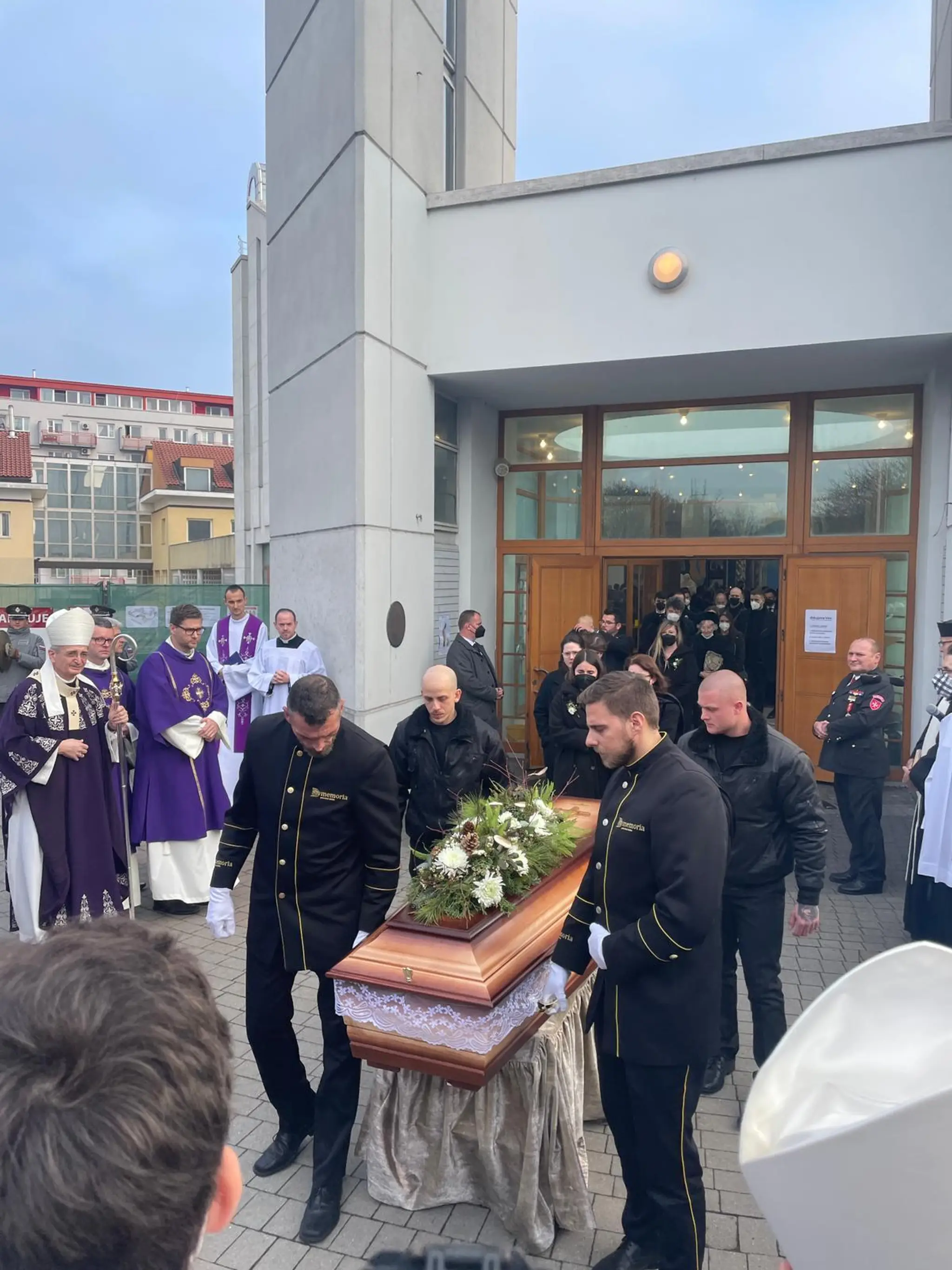 Posledná rozlúčka s V. Krčmérym.