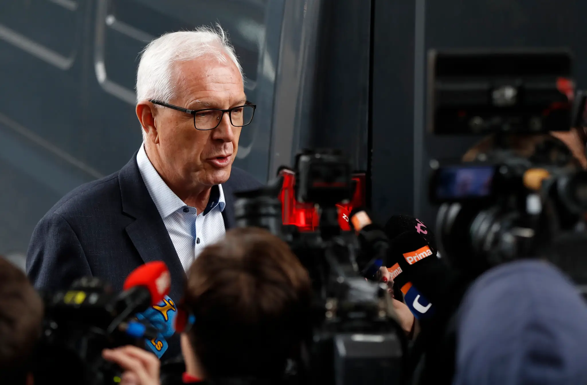 Miloš Zeman a Jiří Drahoš.