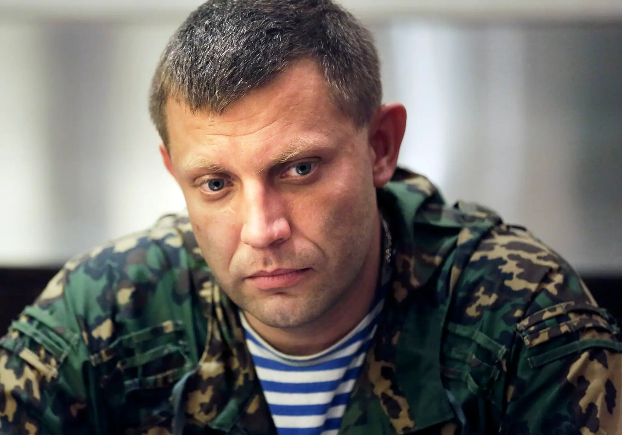 Líder DĽR Alexandr Zacharčenko