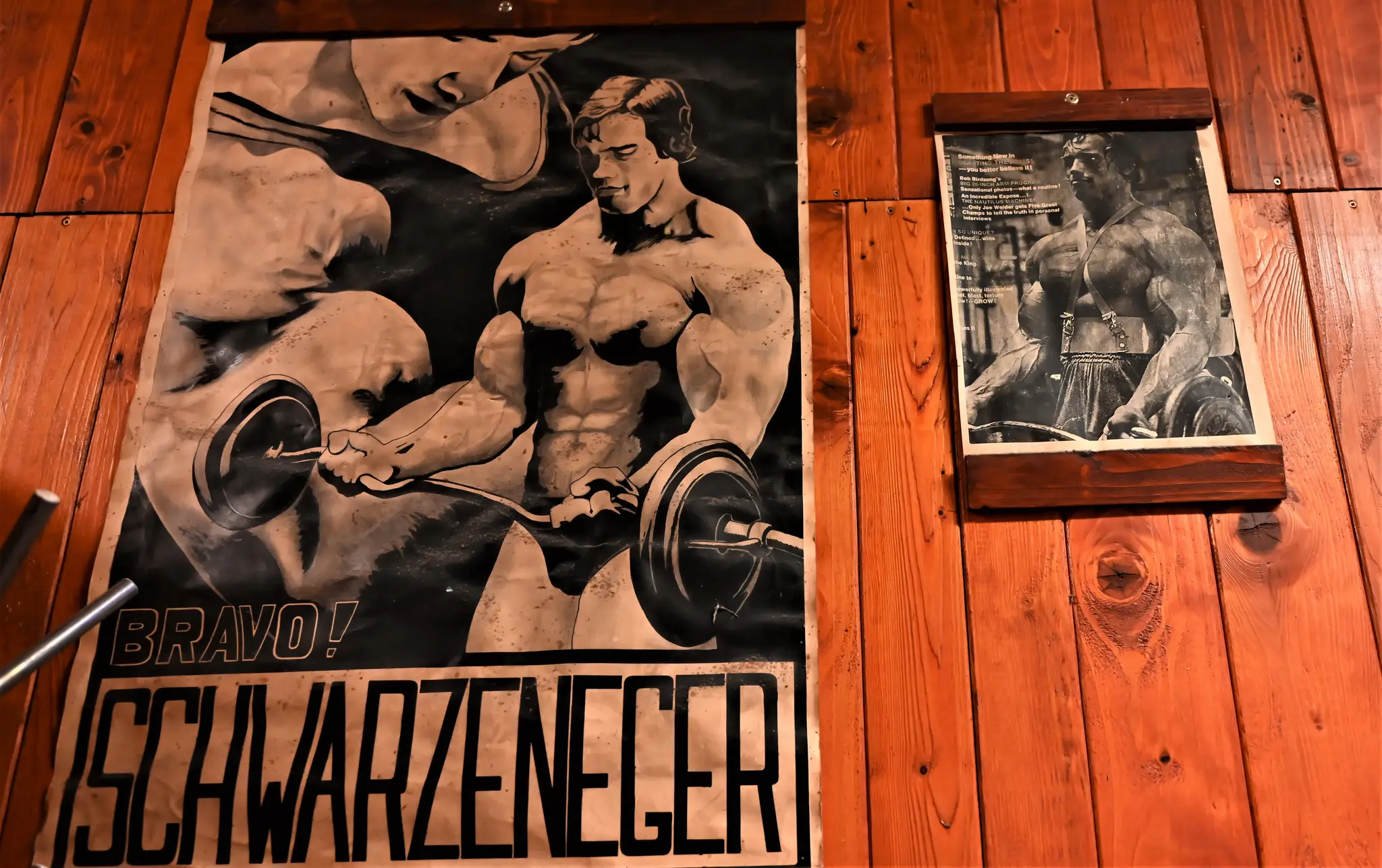 Priestory posilňovne v Rači.