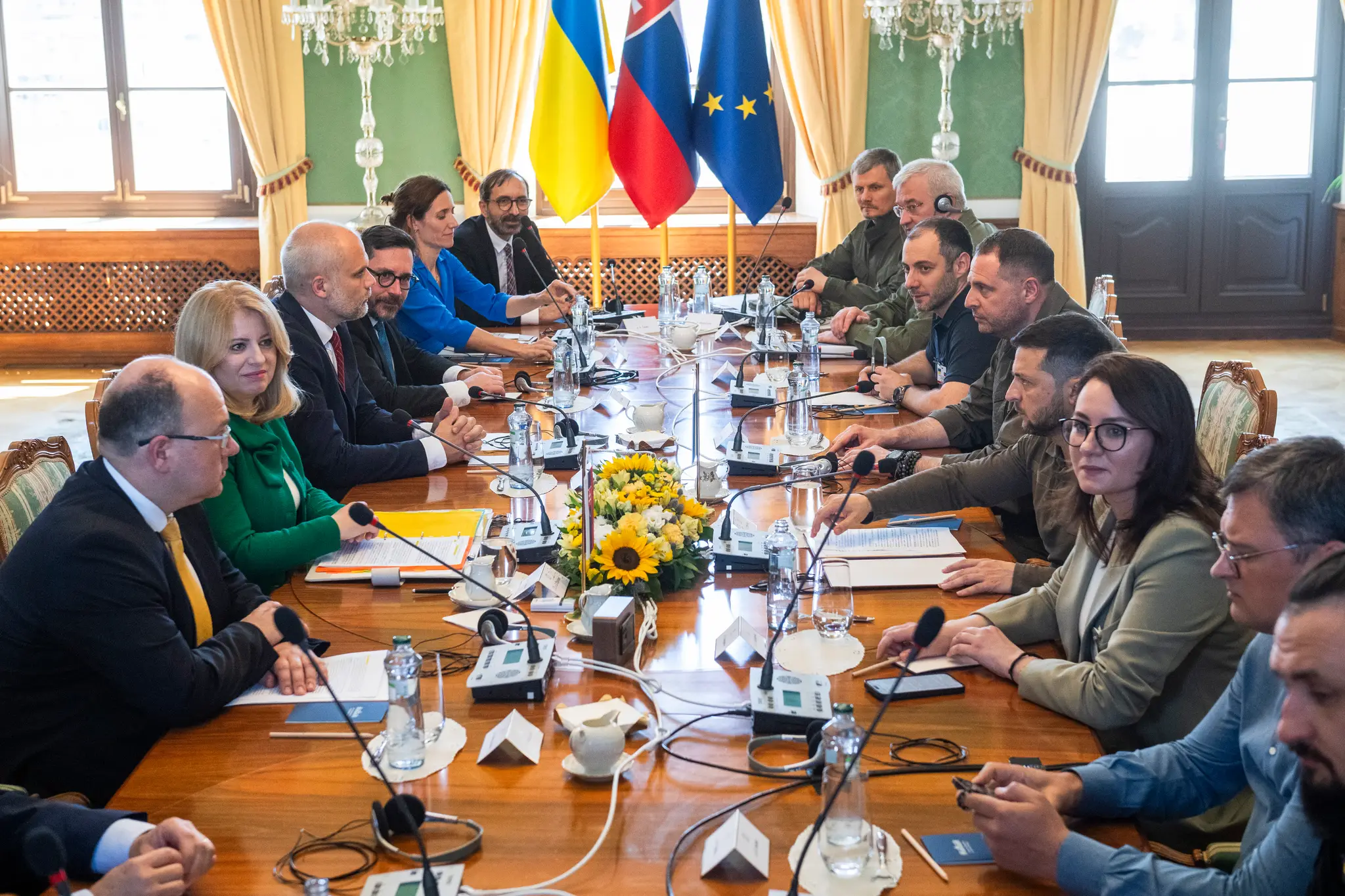 Zelenskyj na návšteve Slovenska