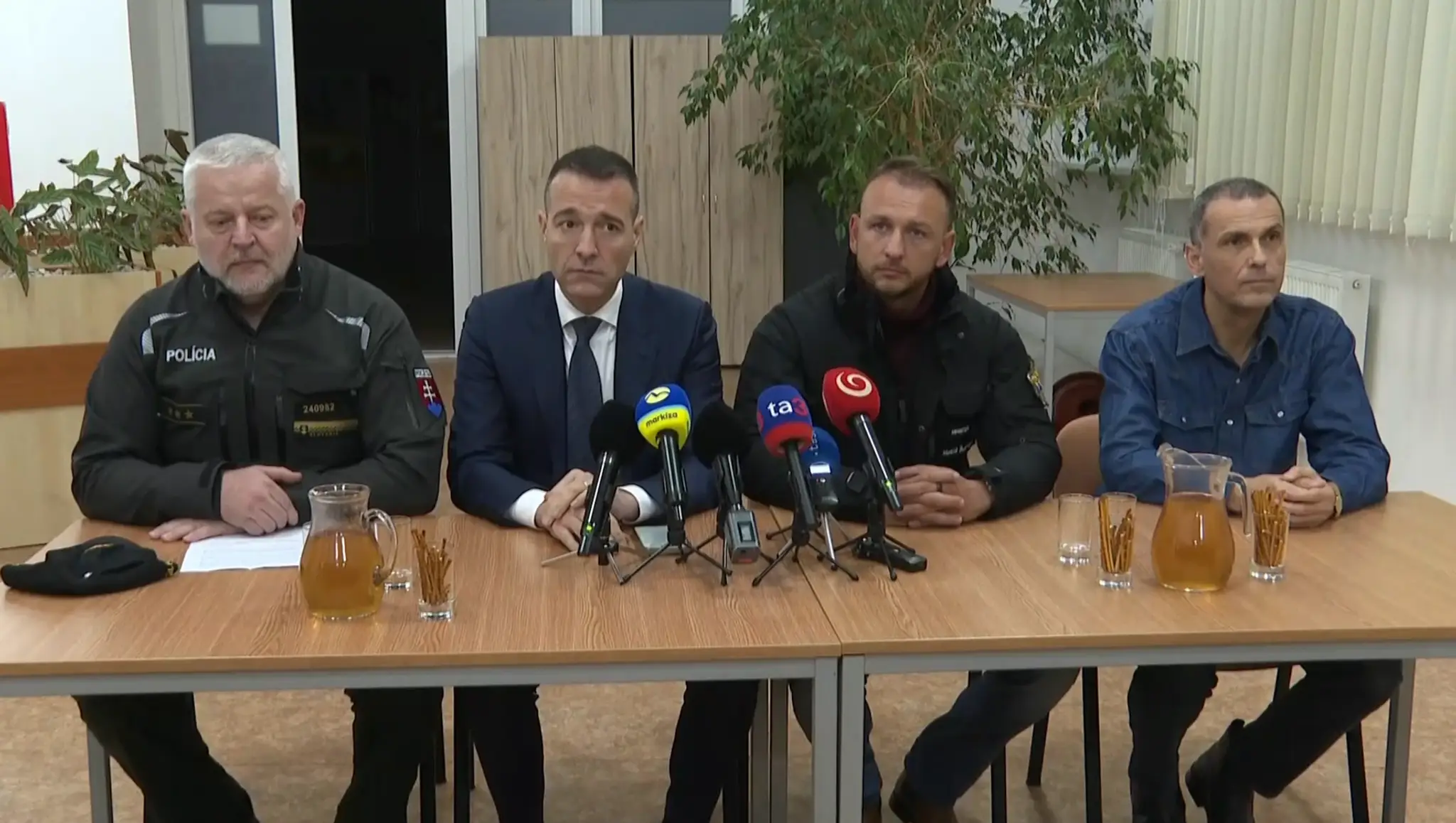 Tlačová beseda na mieste tragédie v Spišskej Starej Vsi
