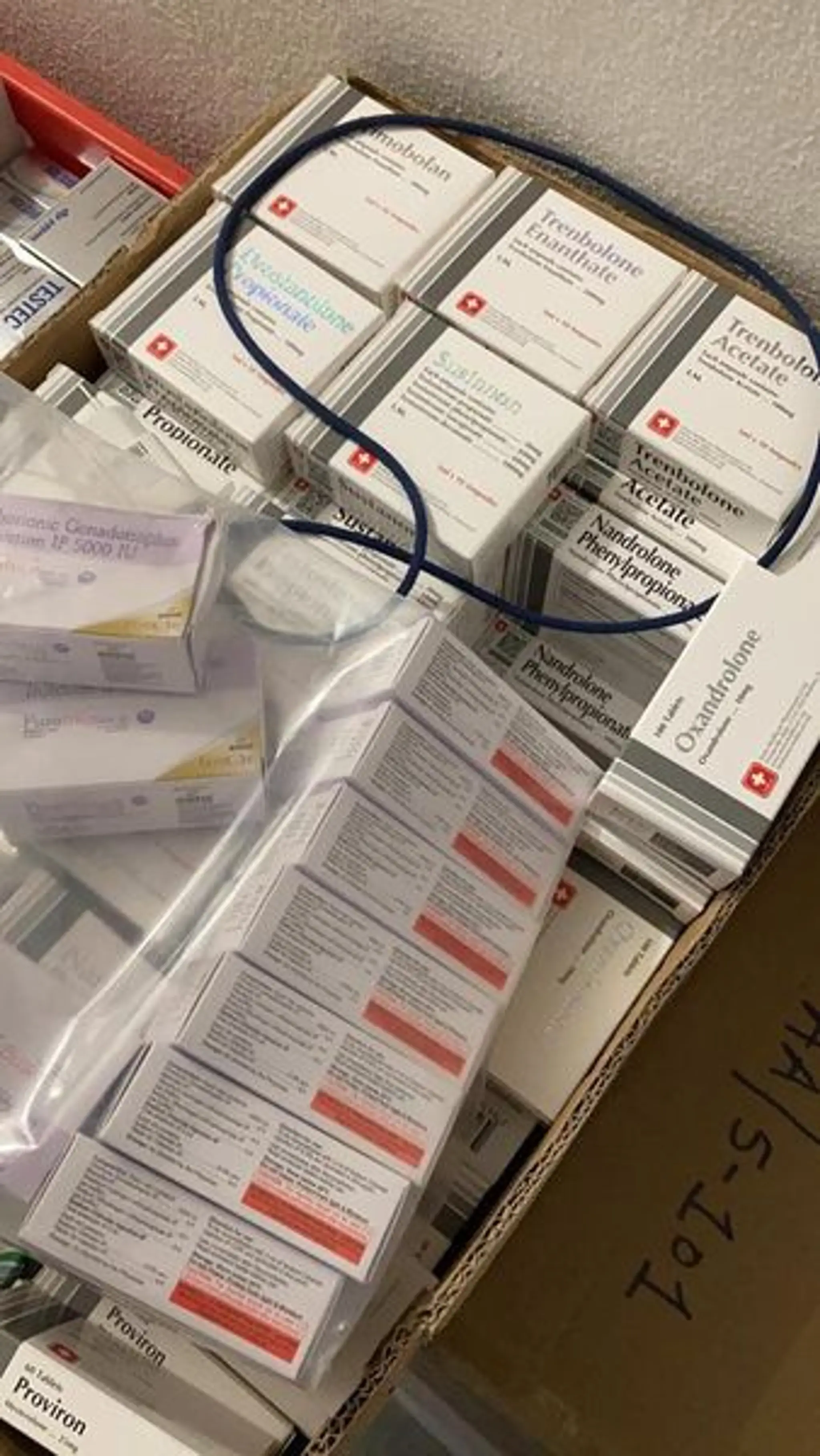 Zadržali sedem osôb a anaboliká i lieky v hodnote 1,5 milióna eur