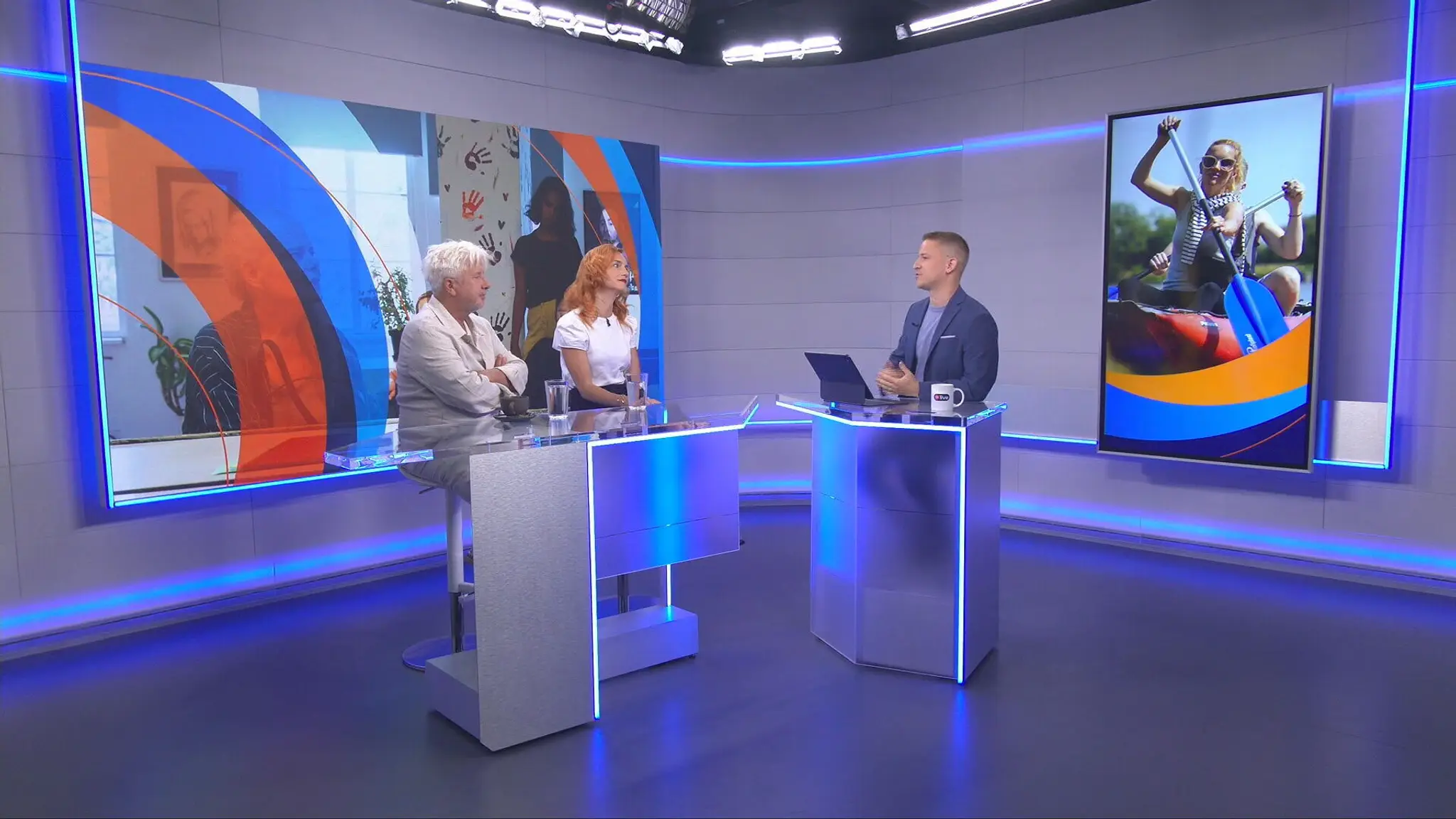 Hana Vagnerová v štúdiu TN live