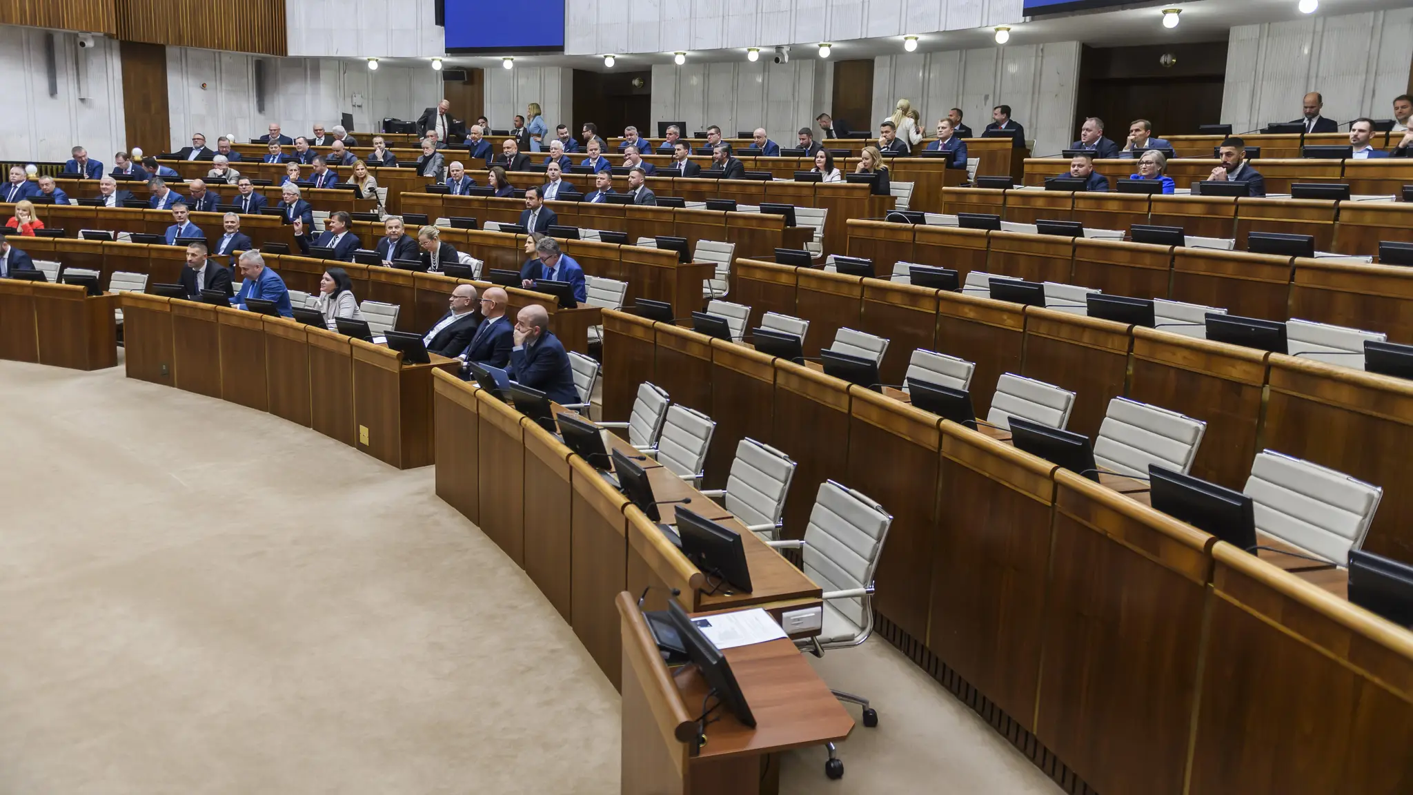 Parlament. Ilustračná snímka.
