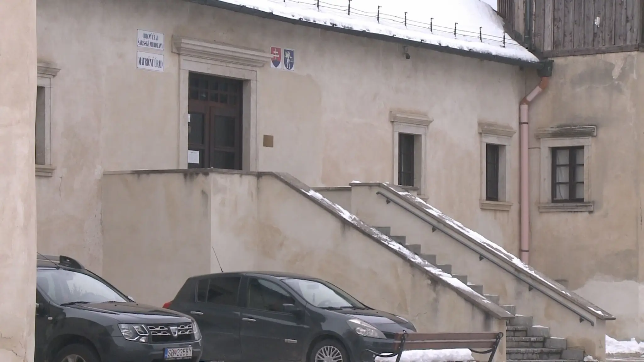 Obecný úrad v Šarišských Michaľanoch.