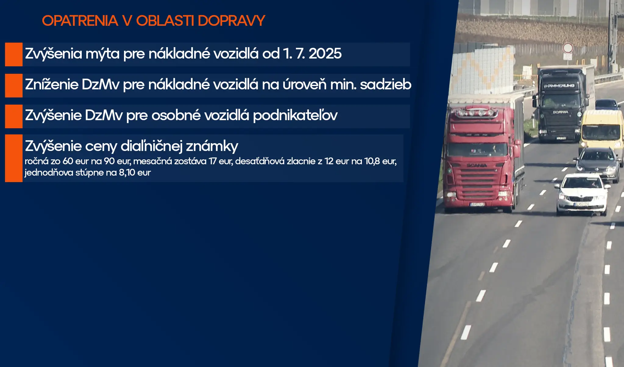 Opatrenia v doprave