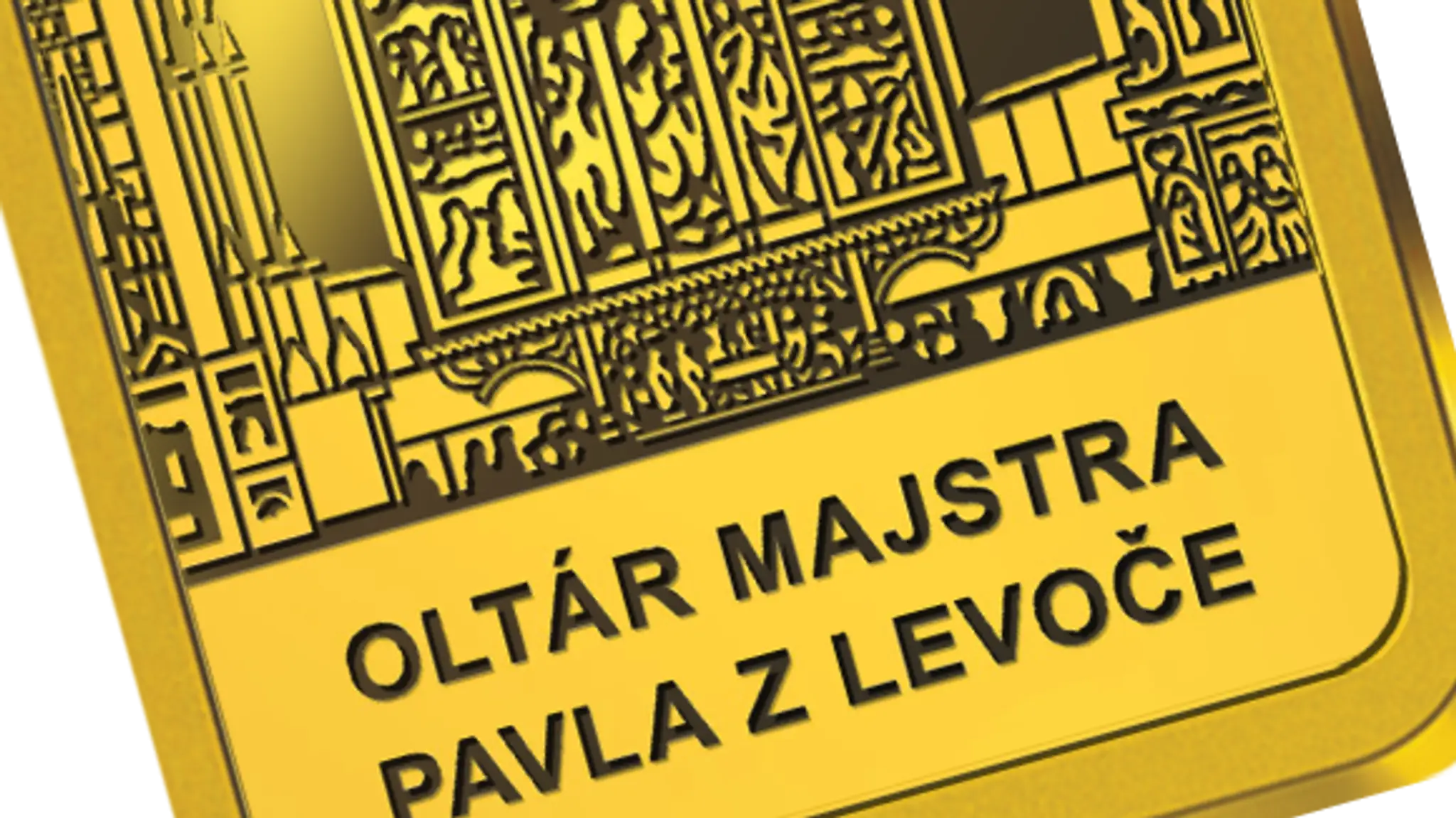 Oltár Majstra Pavla z Levoče na tehličke z rýdzeho zlata
