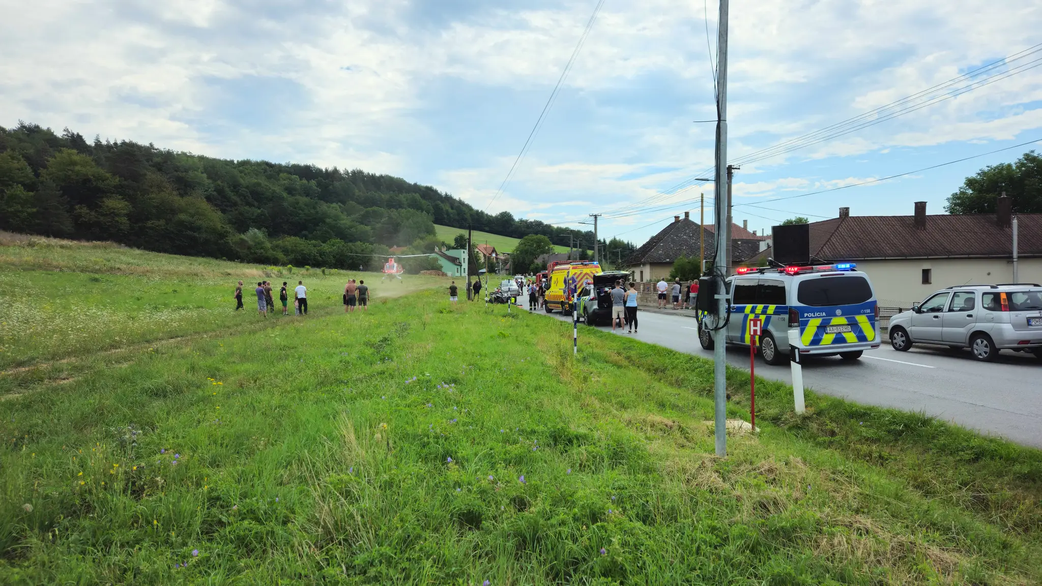 Vážna nehoda sa dopoludnia stala v Janove pri Prešove.