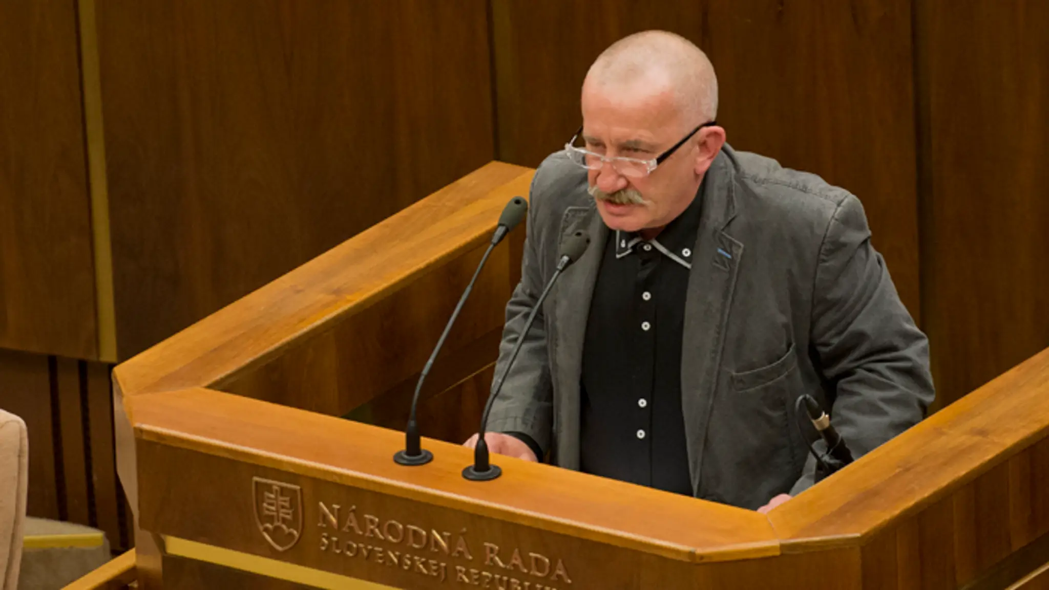 Poslanec Ľudovej strany Naše Slovensko Stanislav Mizík.