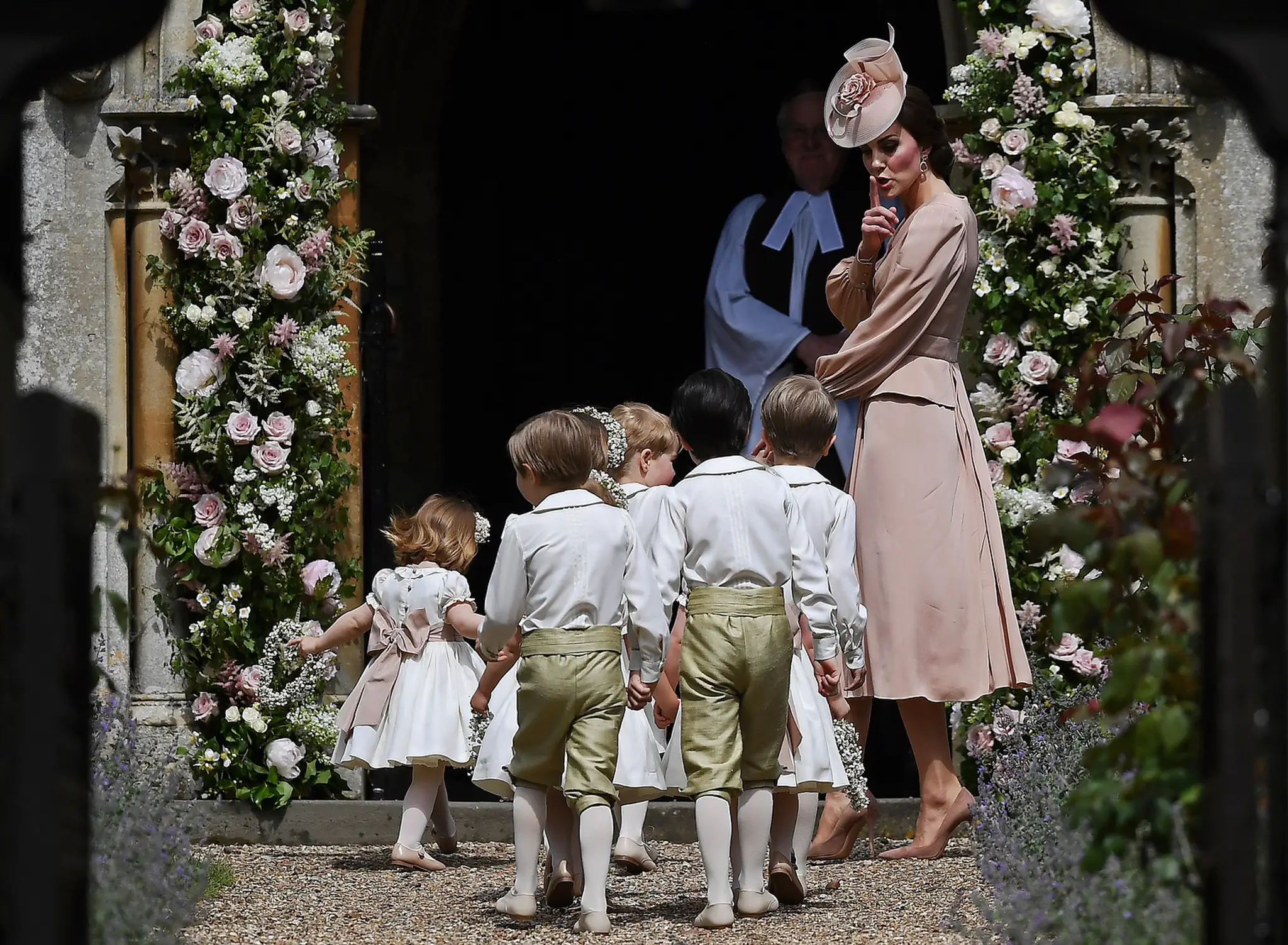 Kate Middleton s deťmi.