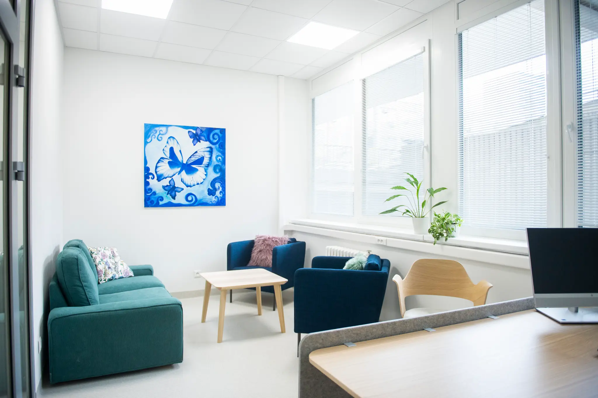 Priestory psychiatrického stacionára Kliniky detskej psychiatrie Národného ústavu detských chorôb (NÚDCH), ktorý otvorili v Bratislave