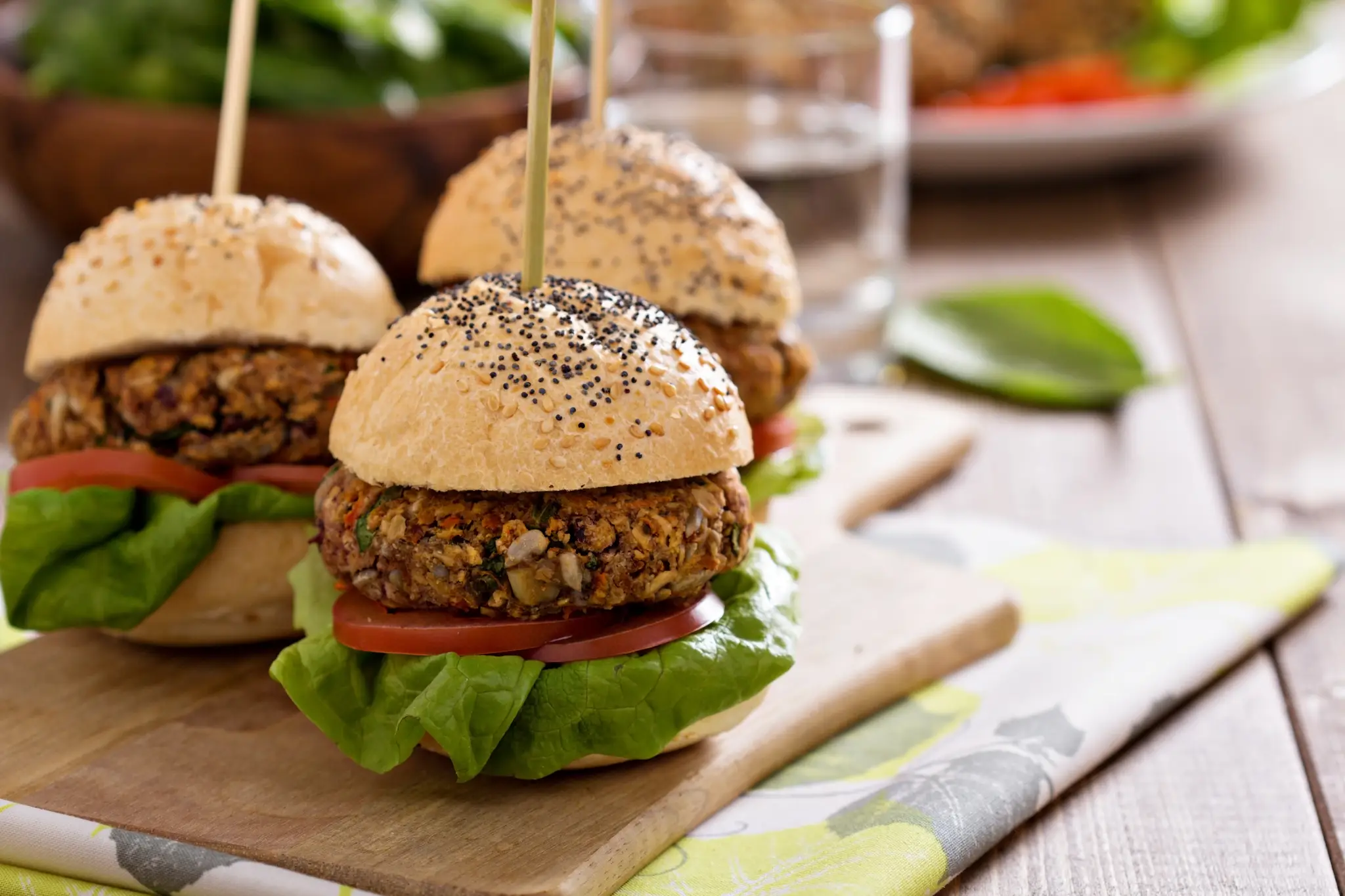 vegánsky burger