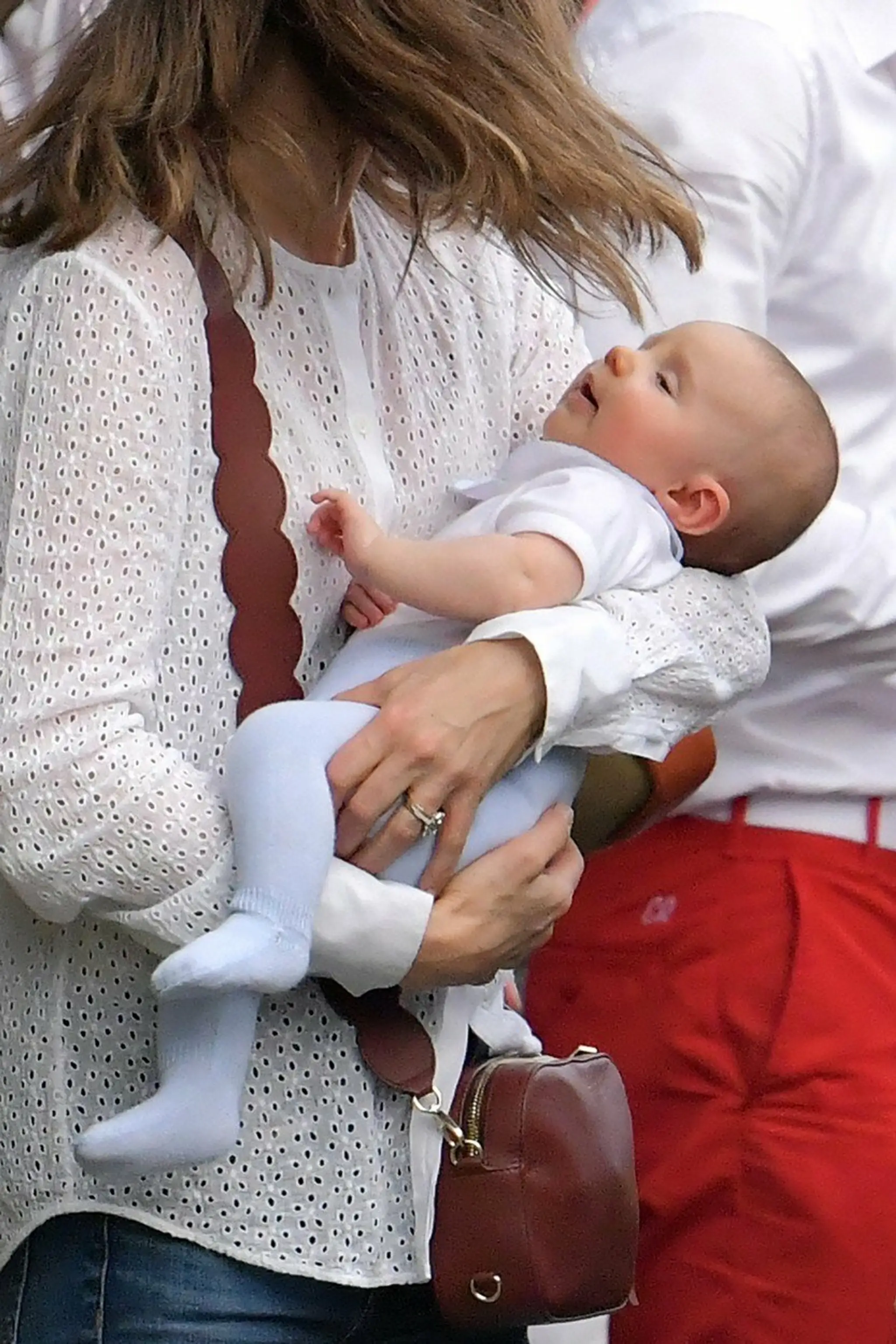 Prvé foto: Pippa Middleton ukázala rozkošného synčeka Arthura