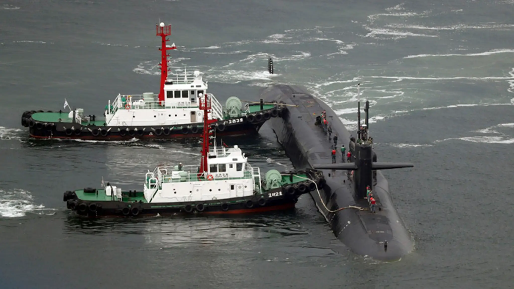 Americká atómová ponorka USS Michigan.
