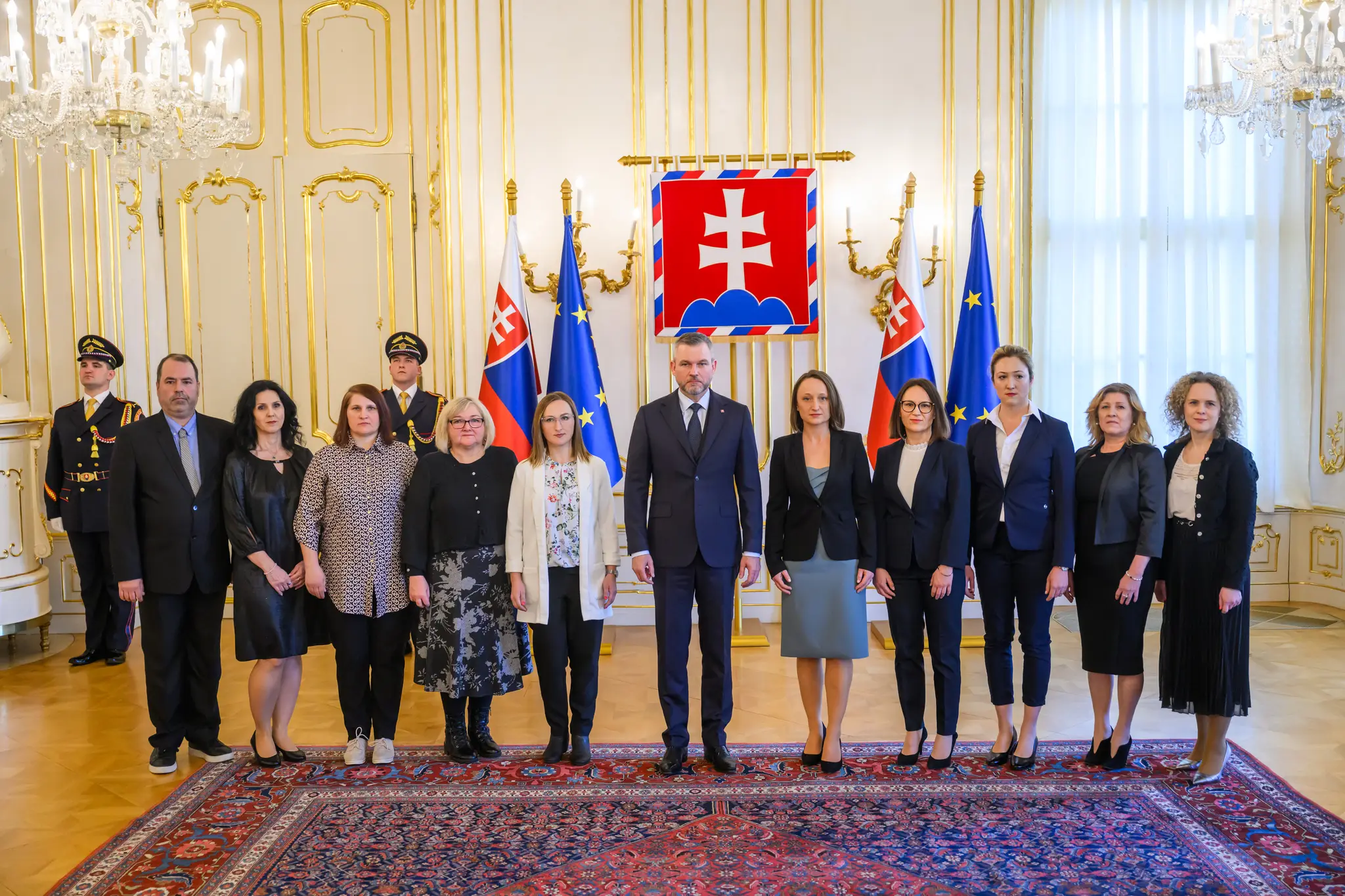 Peter Pellegrini prijal rodiny a priateľov obetí pandémie