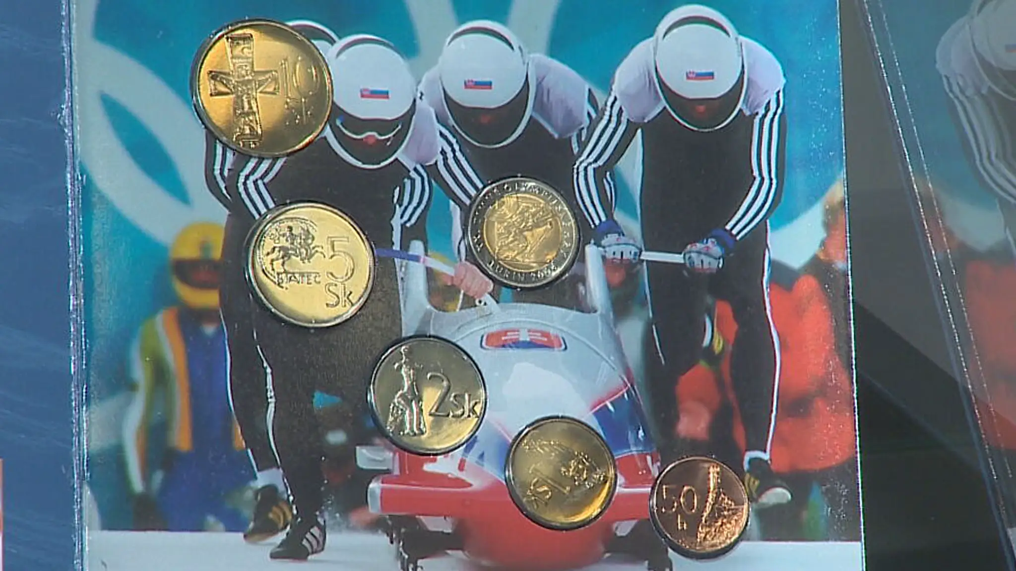 Unikátna zbierka mincí s olympionikmi.