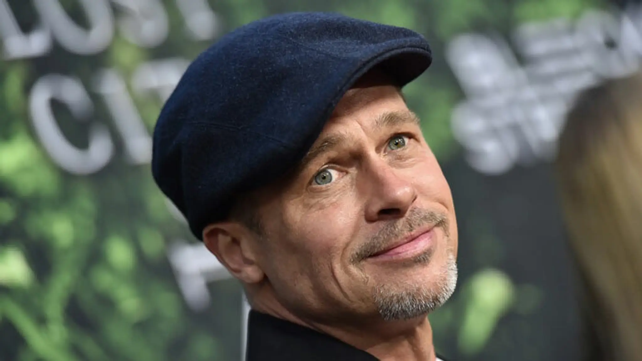 Brad Pitt na premiére filmu Stratené mesto Z